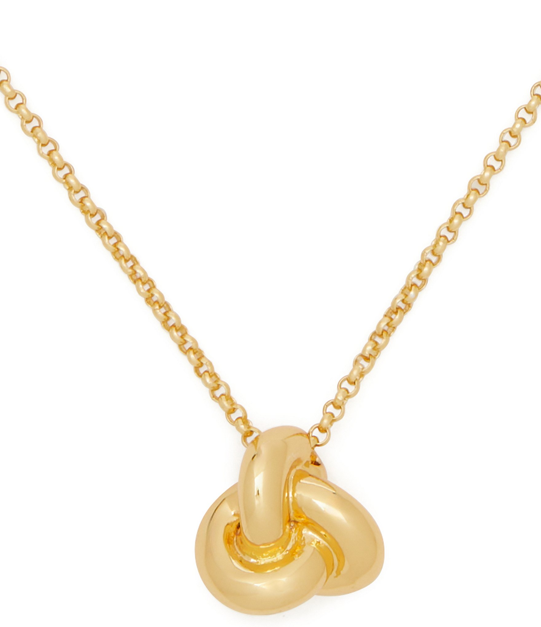 kate spade new york Double Knot Short Pendant Necklace