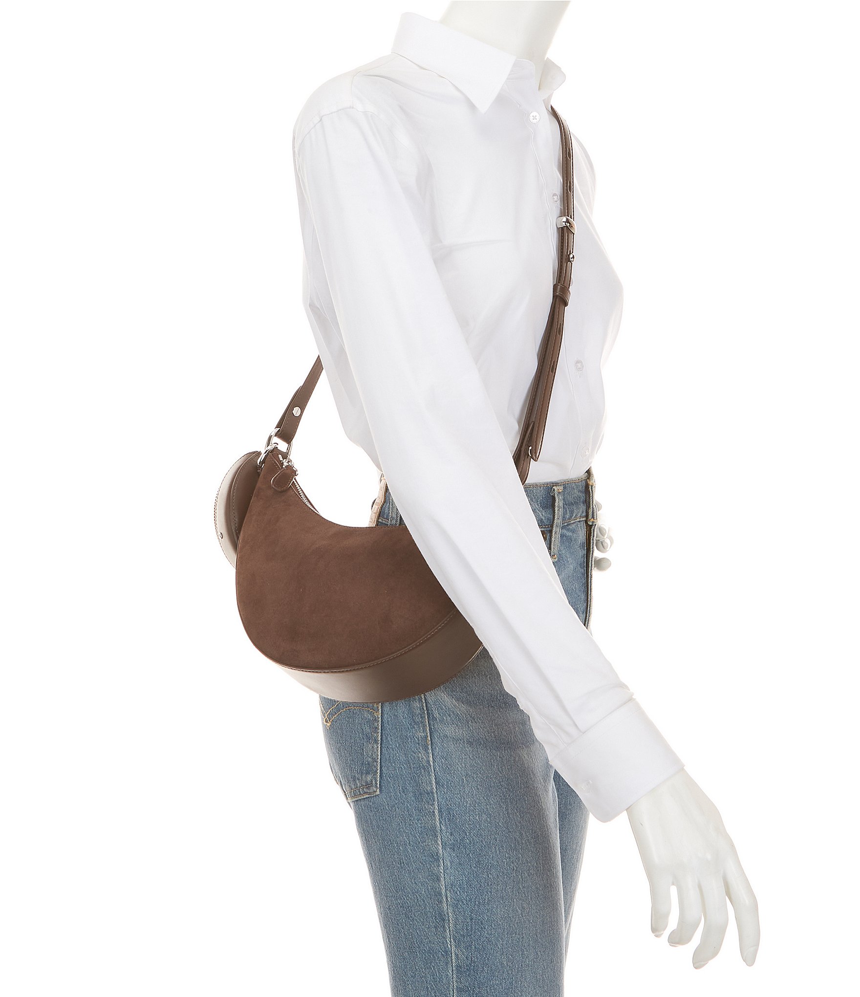 kate spade new york Duo Suede Convertible Crossbody Bag