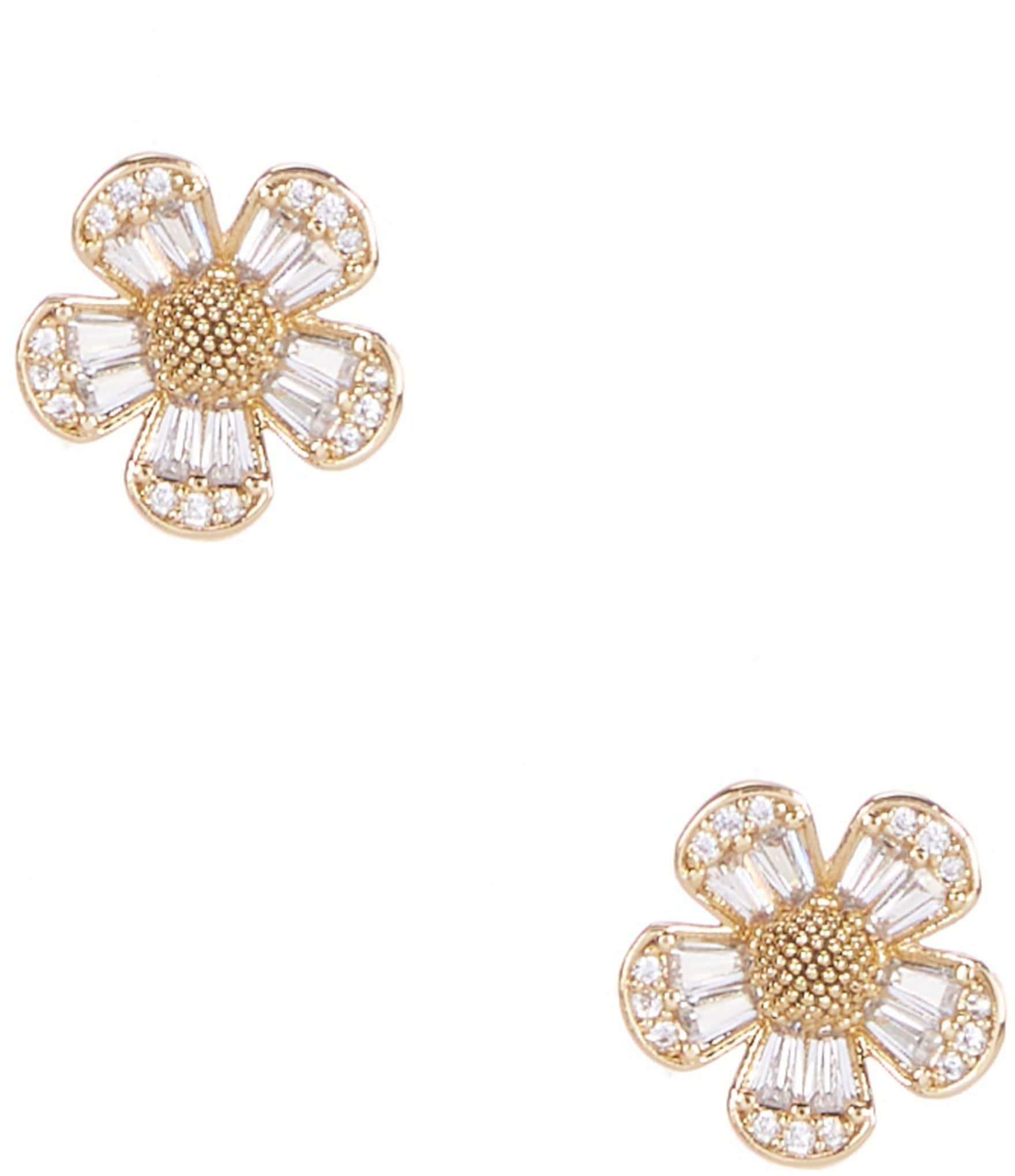 kate spade new york Fleurette Crystal Stud Earrings