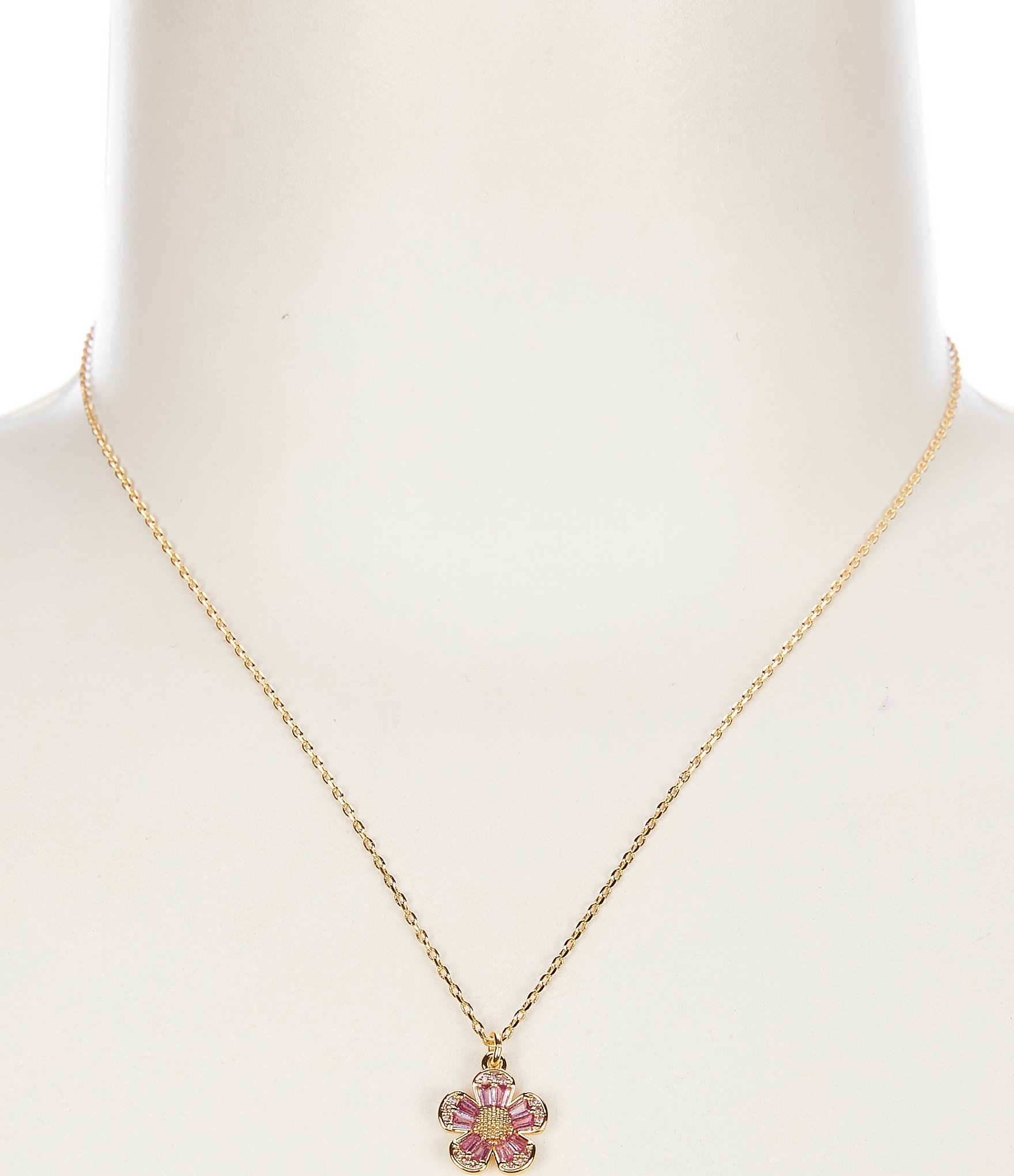 kate spade new york Fleurette Short Pendant Necklace | Dillard's