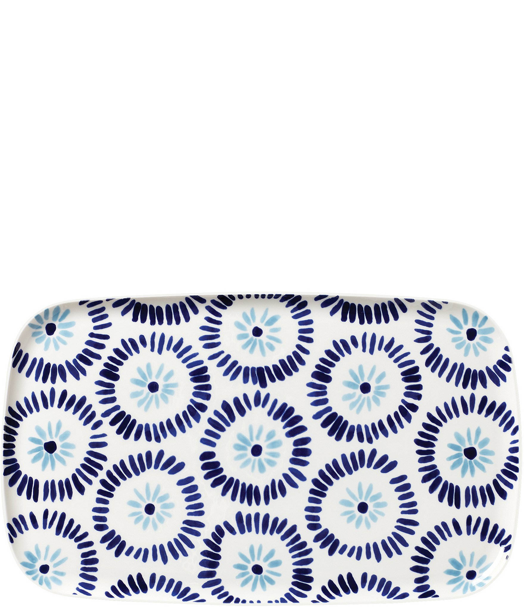 kate spade new york floral dot pencil pouch