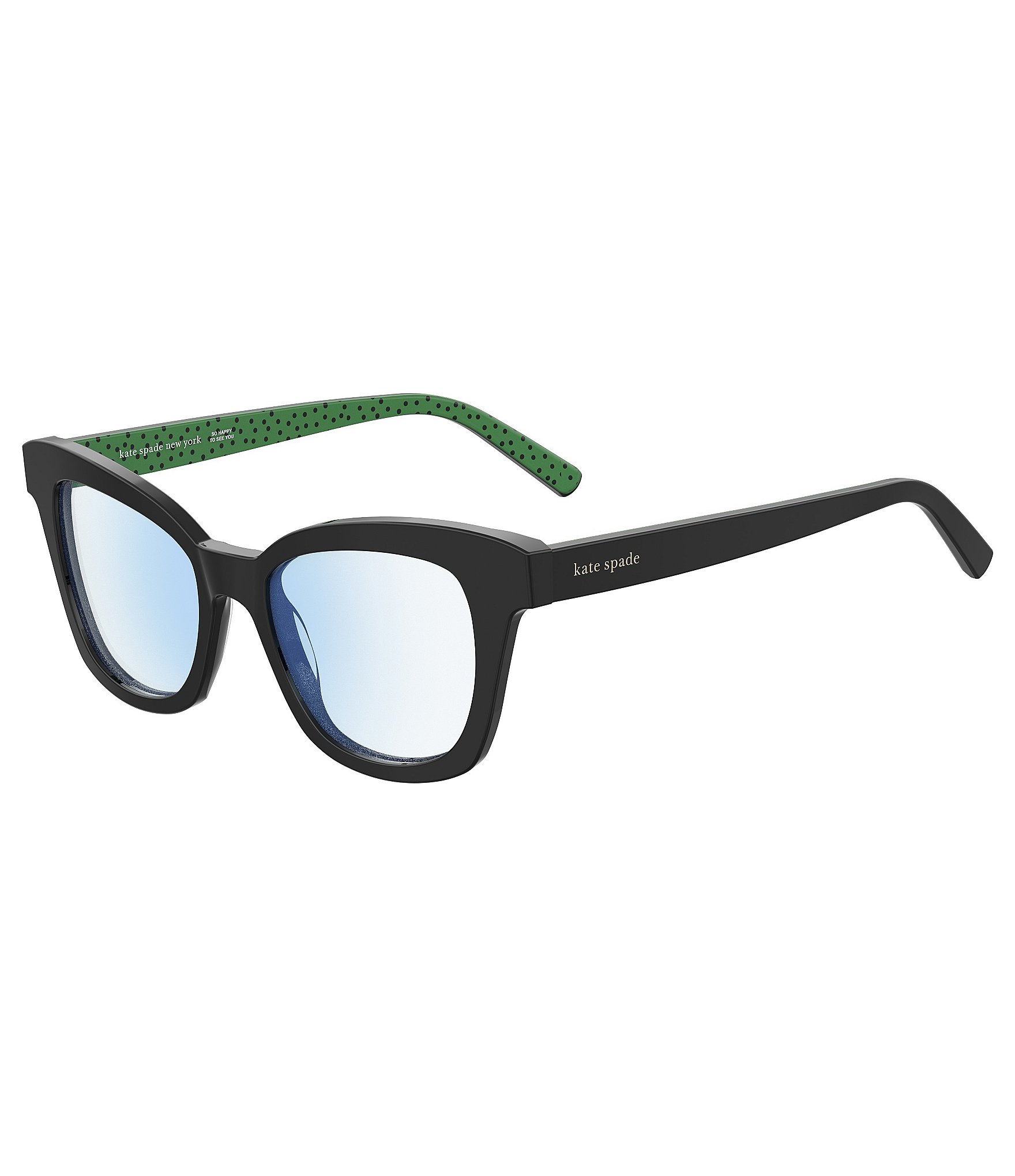 Kate Spade Glasses Case for Eyeglasses Sunglasses Frames, Large