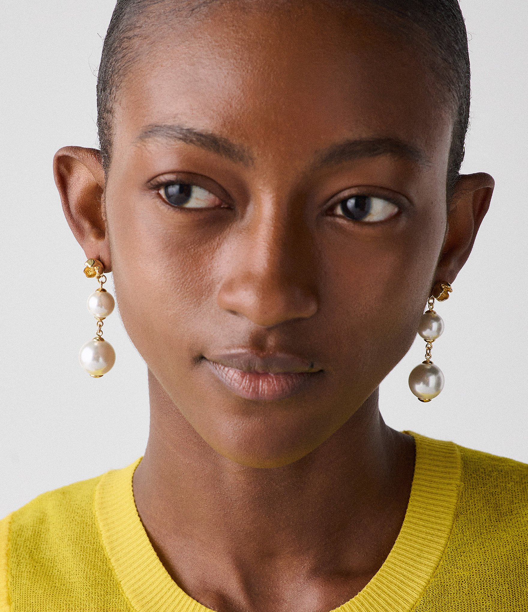 kate spade new york Golden Bloom Linear Earrings