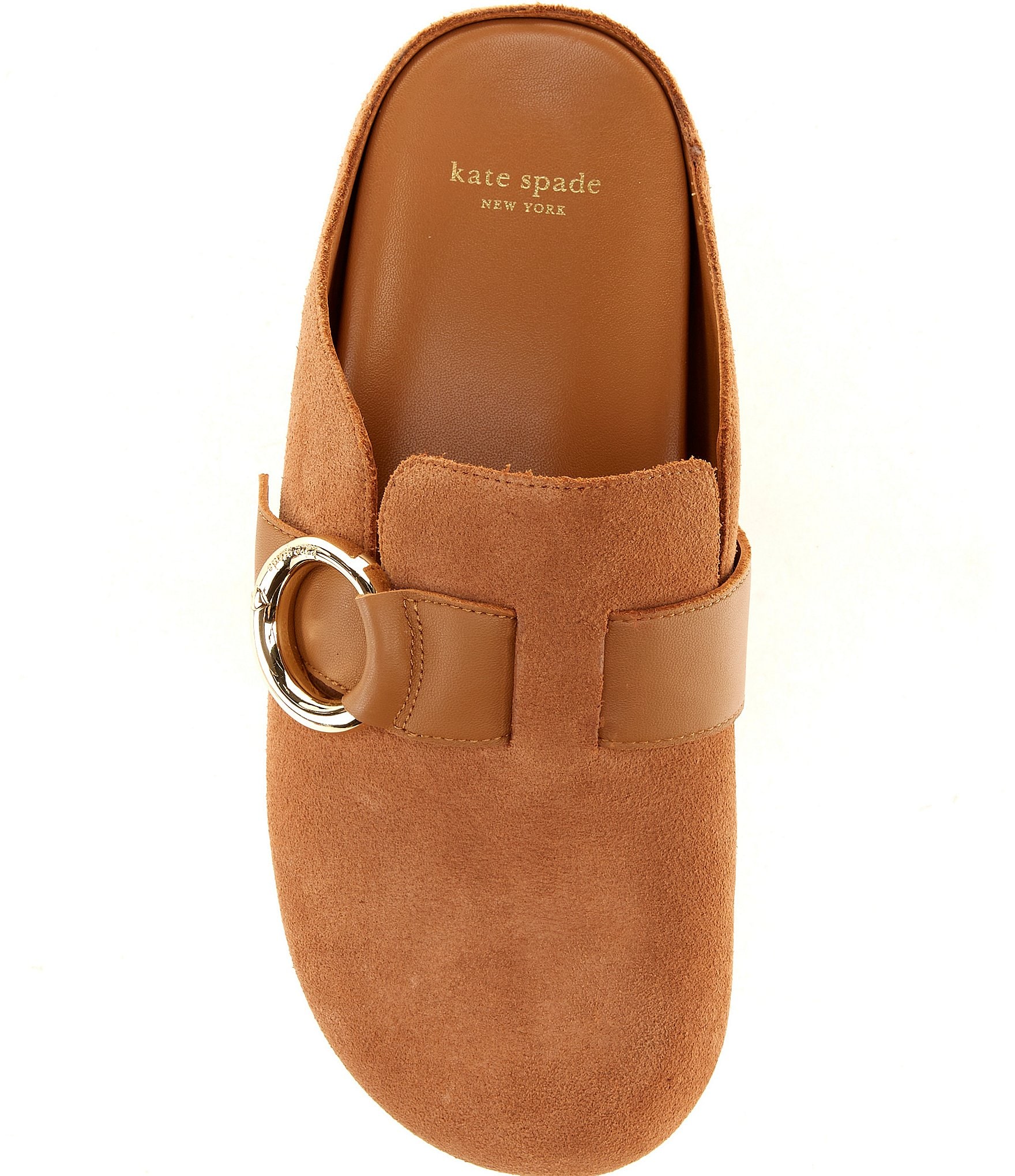 kate spade new york Halo Suede Clogs