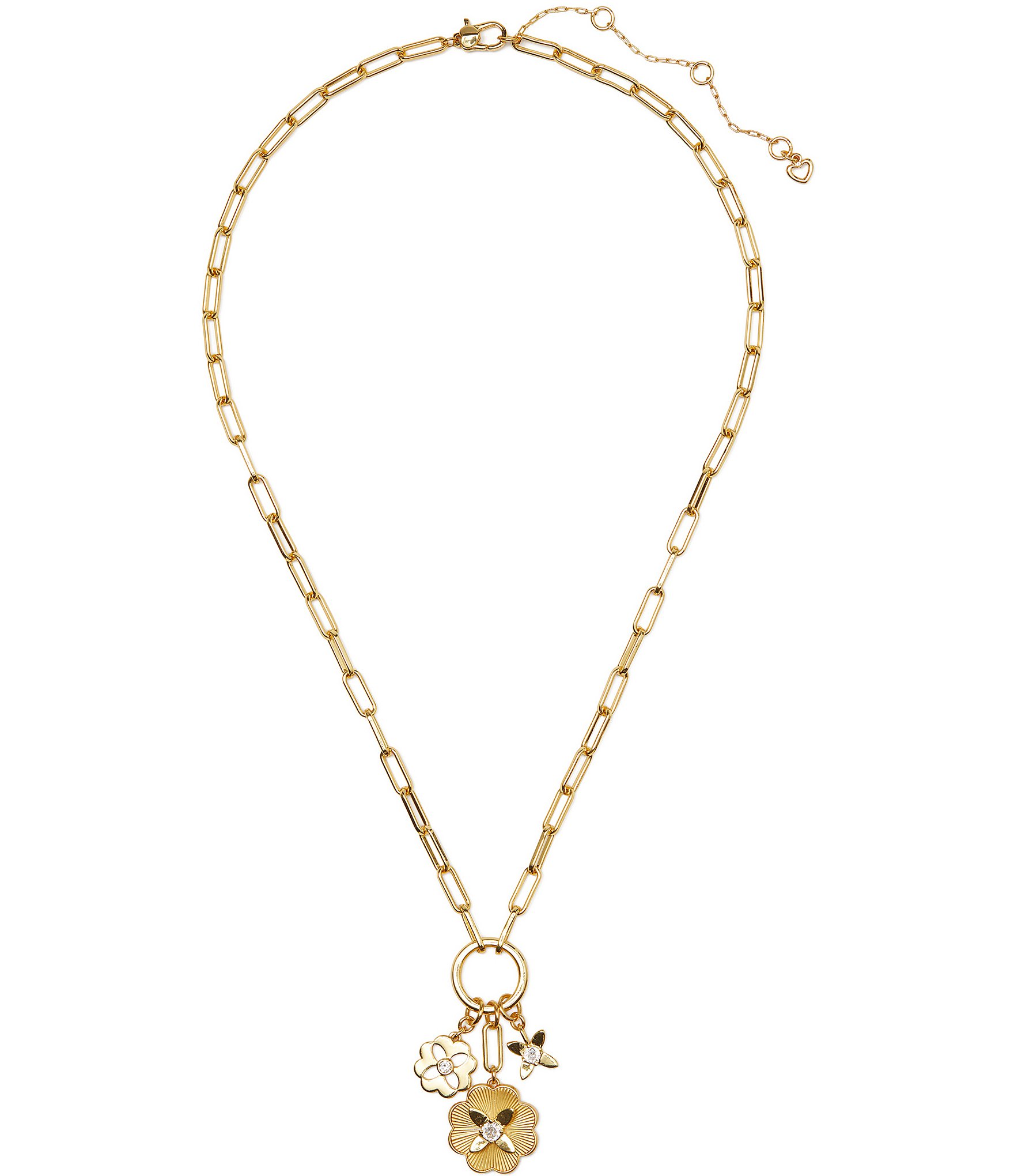 kate spade new york Heritage Bloom Charm Short Pendant Necklace | Dillard's