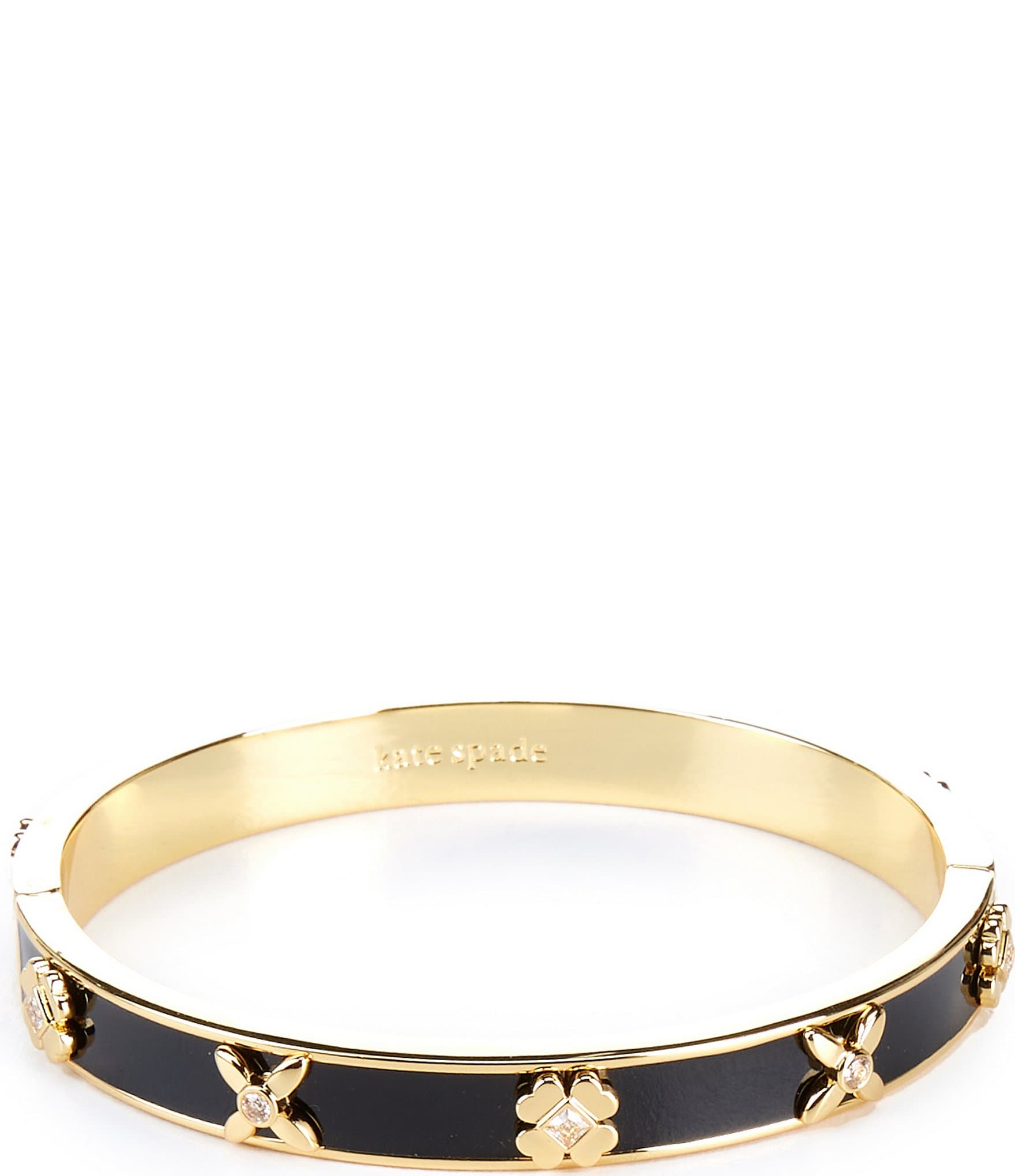 kate spade new york Heritage Bloom Crystal Bangle Bracelet