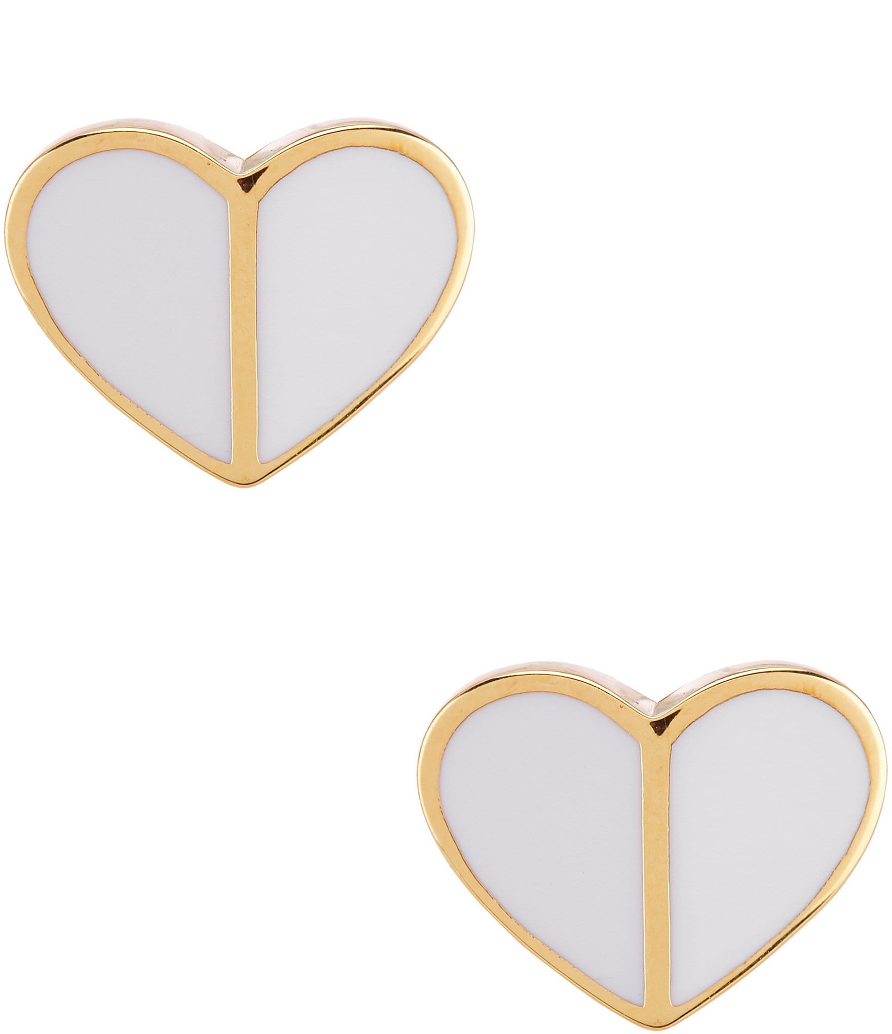 kate spade new york Heritage Spade Small Heart Stud Earrings | Dillard's