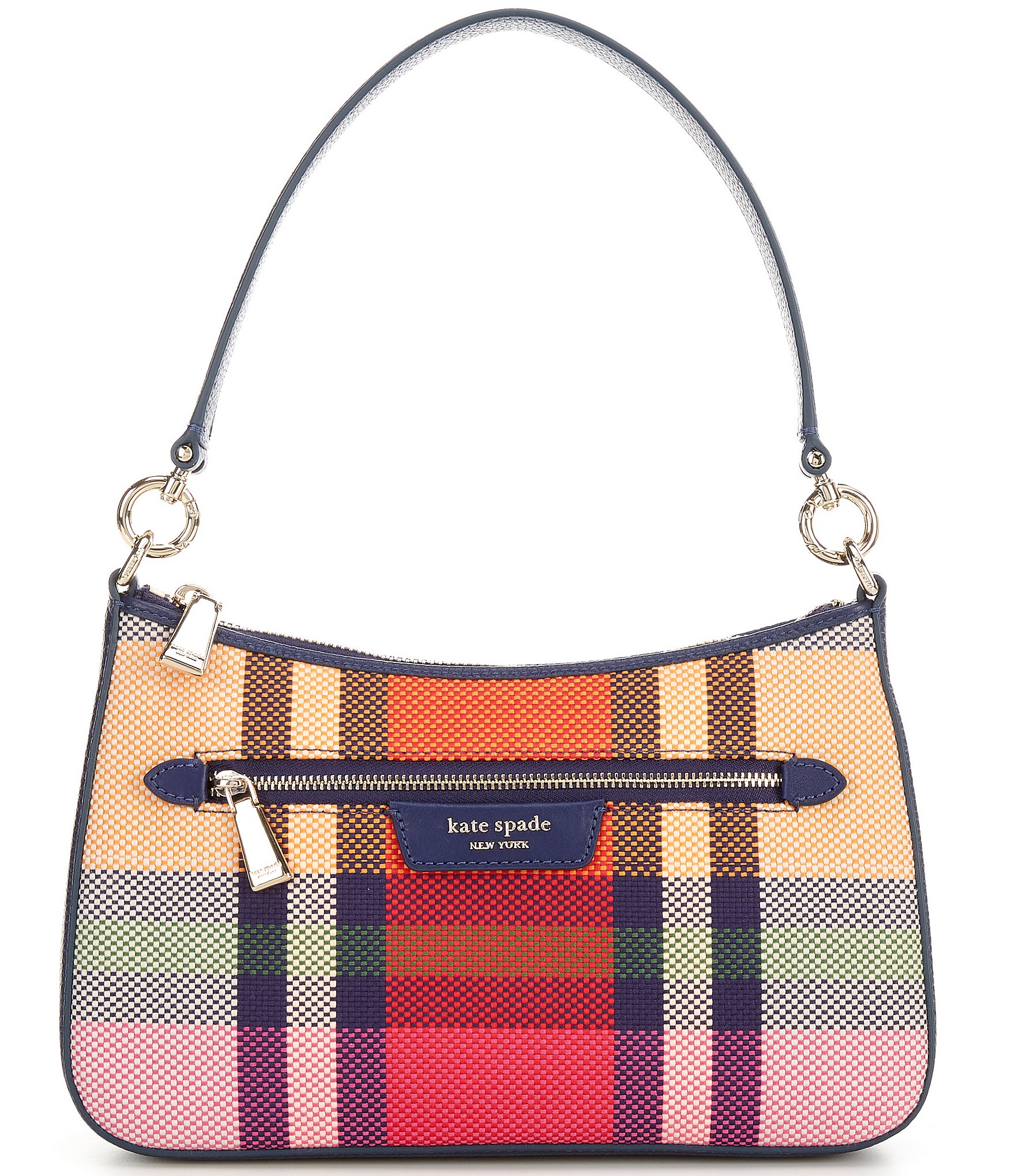 kate spade new york Hudson Grand Plaid Convertible Crossbody Bag Dillard s