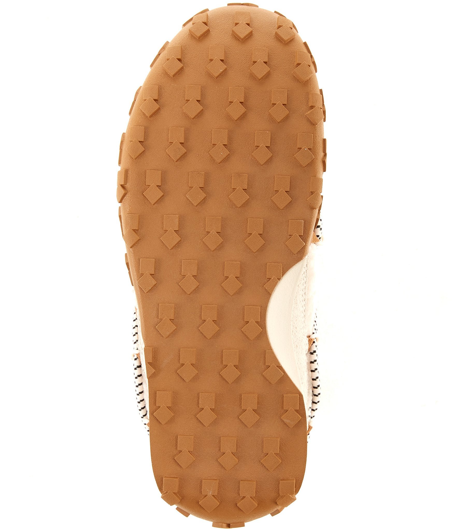 kate spade new york K As In Kate Faux Shearling and Leather Runner Sneakers