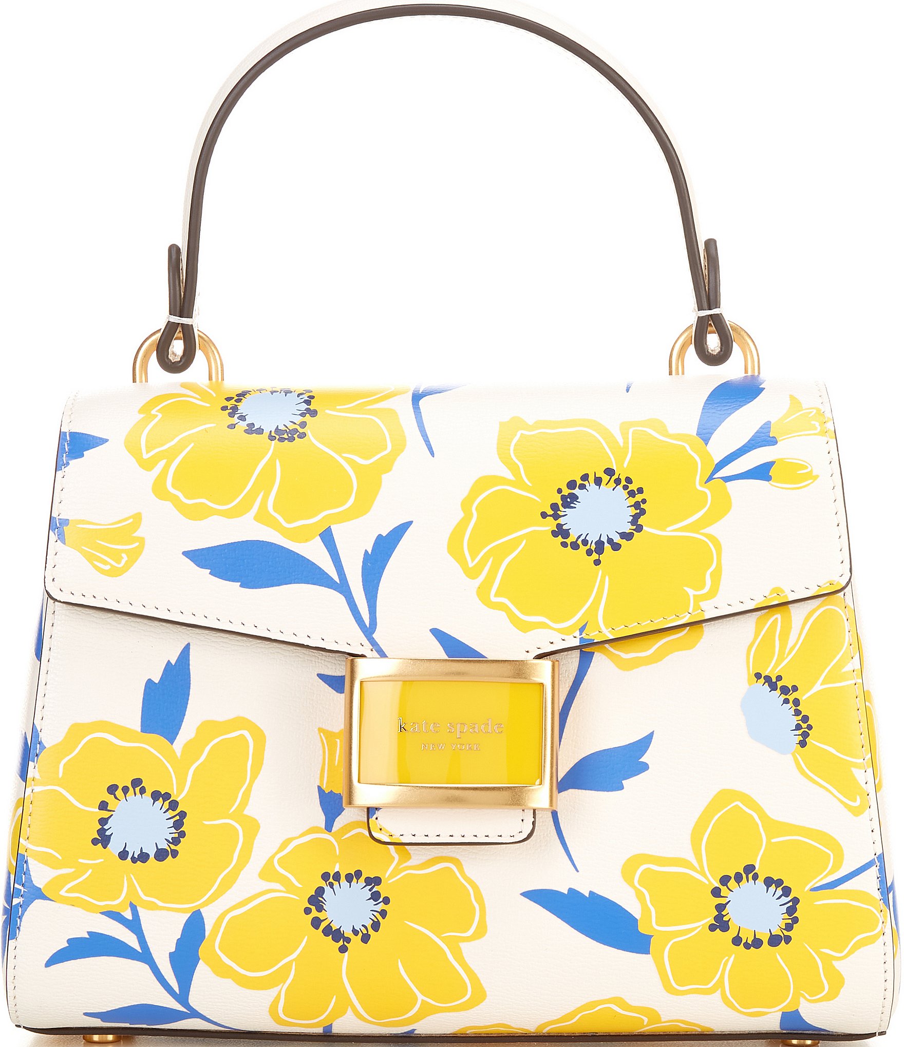 kate spade new york Katy Sunshine Floral Small Top Handle Satchel 