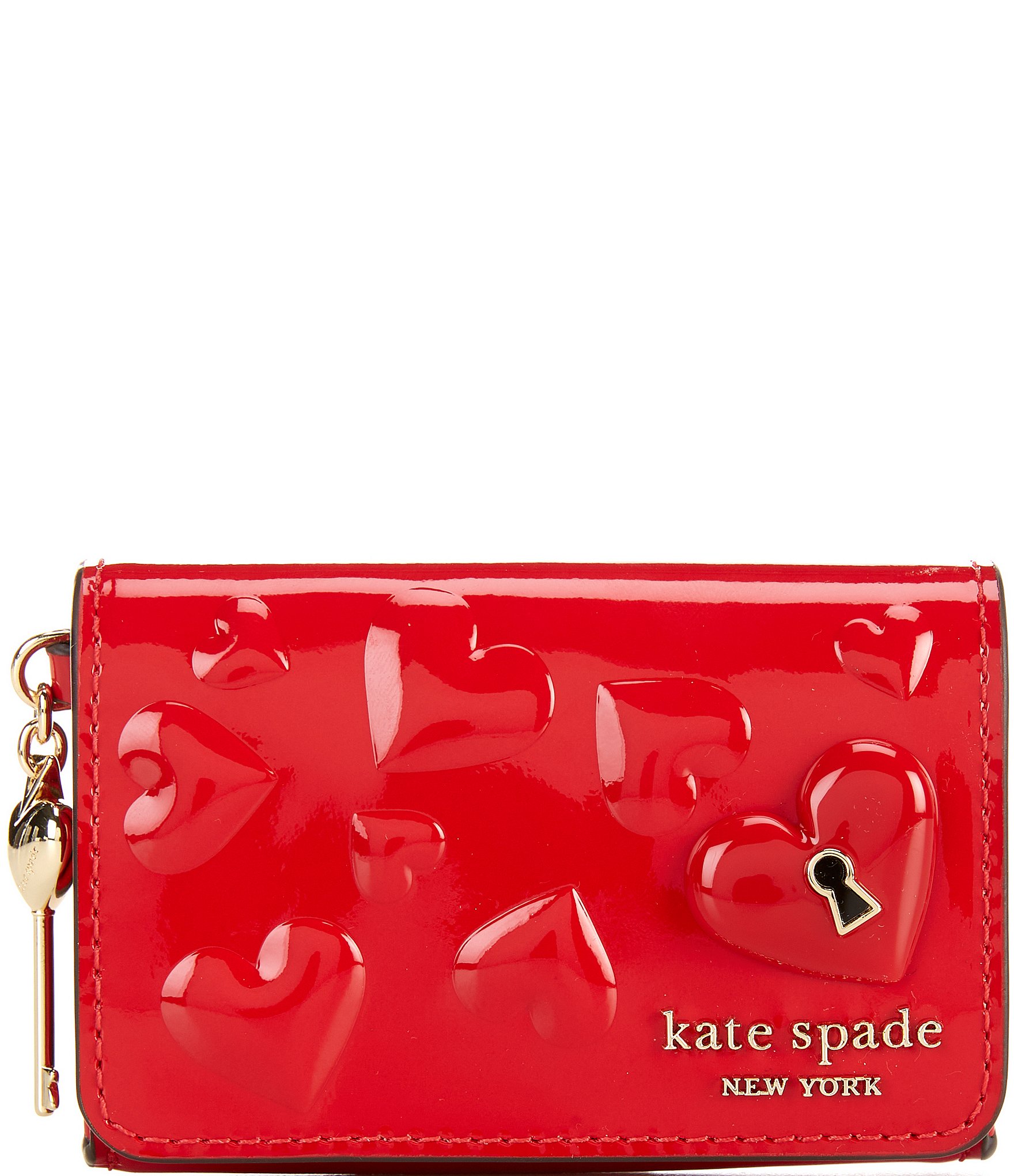 Kate spade red patent leather tote online