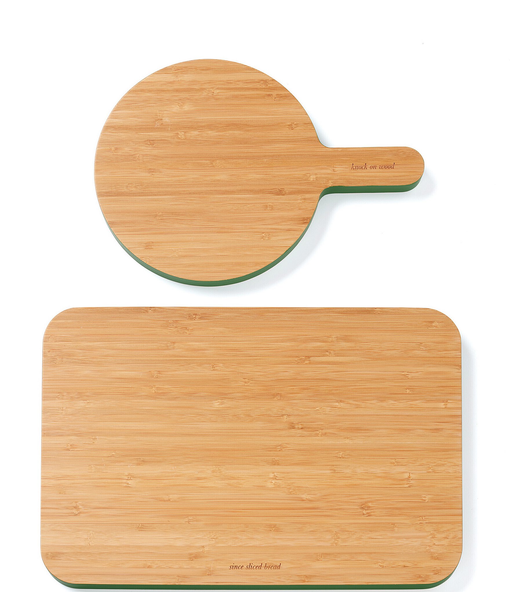 Viking Acacia 2-Piece Paddle and Cutting Board Serving Set