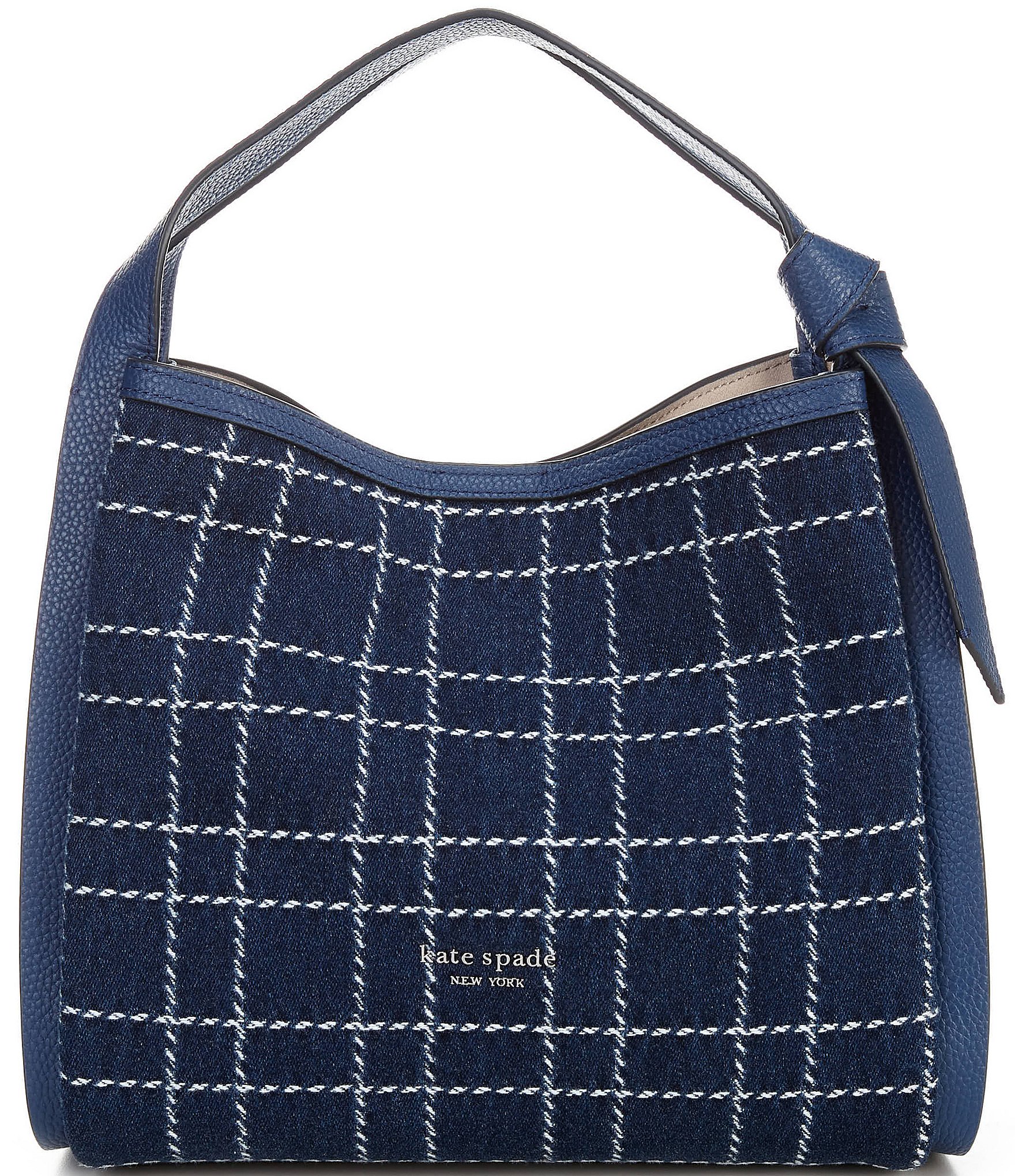 KATE SPADE #29997 Blue outlets Denim New York Tote