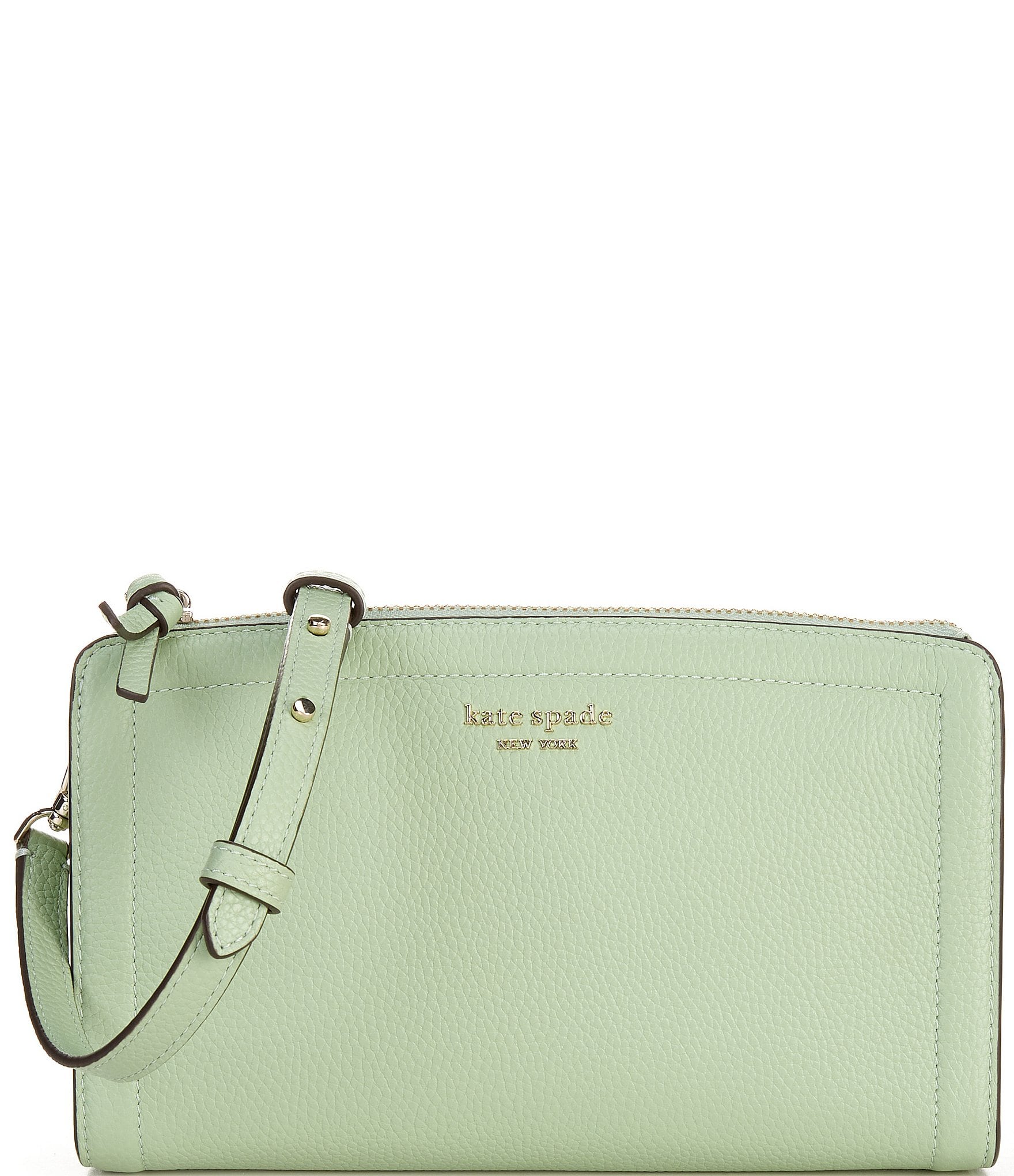 Kate Spade New York Mint Saffiano Crossbody bag - Green Shoulder Bags,  Handbags - WKA346038 | The RealReal