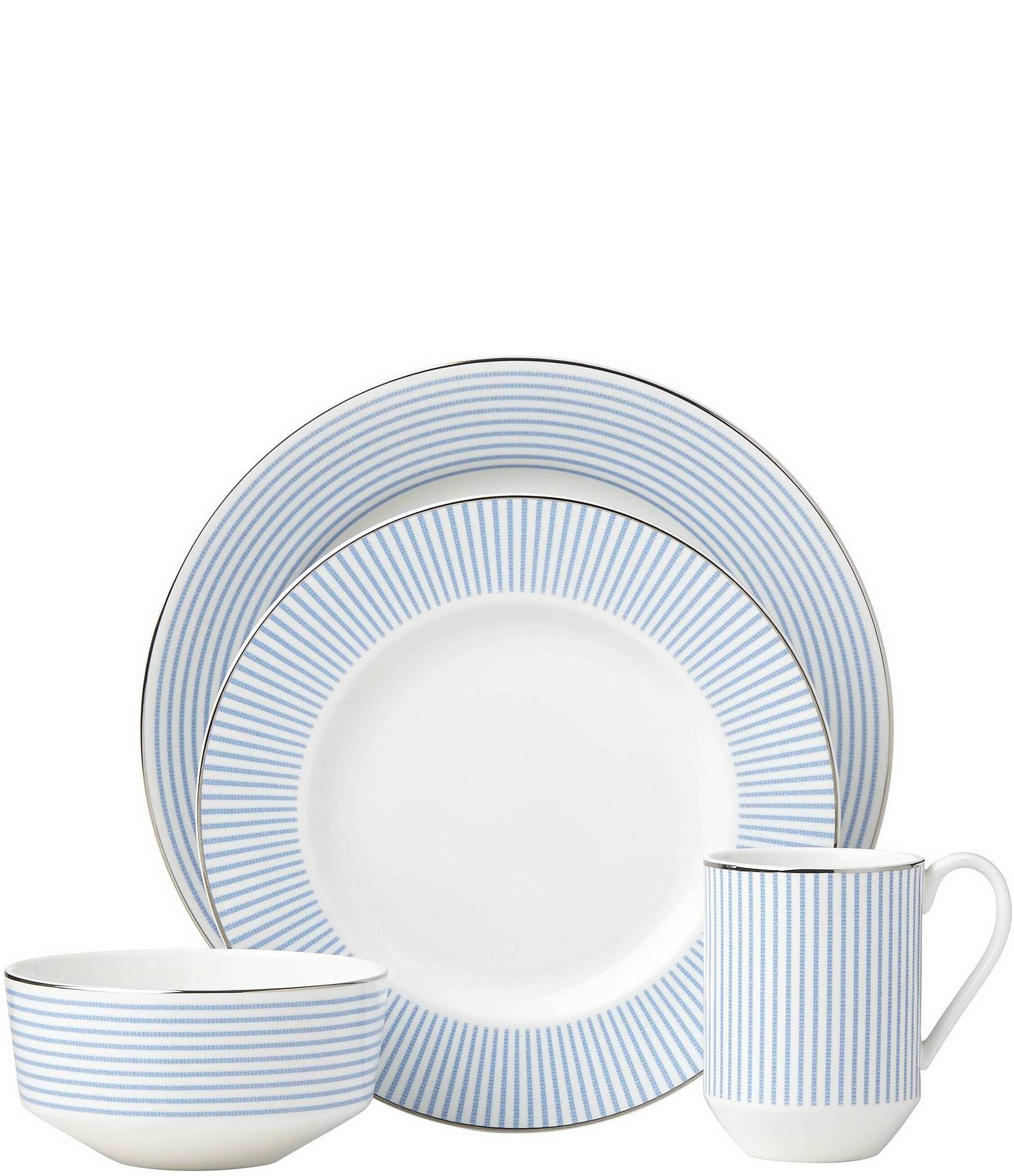 kate spade new york Laurel Street Porcelain 4-Piece Place Setting