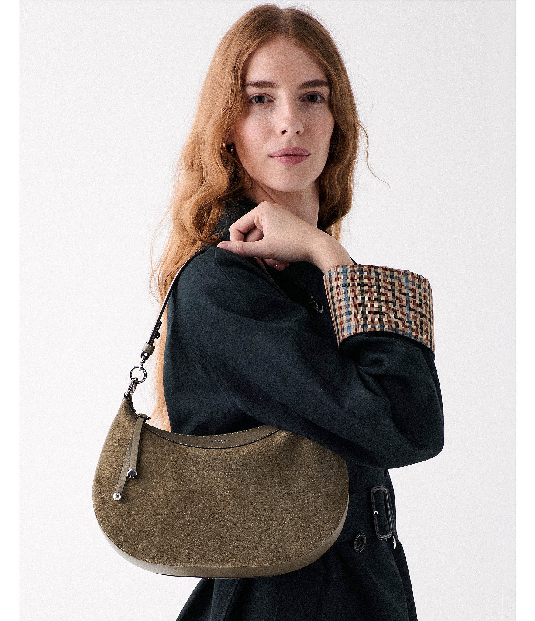 kate spade new york Liv Suede Shoulder Bag