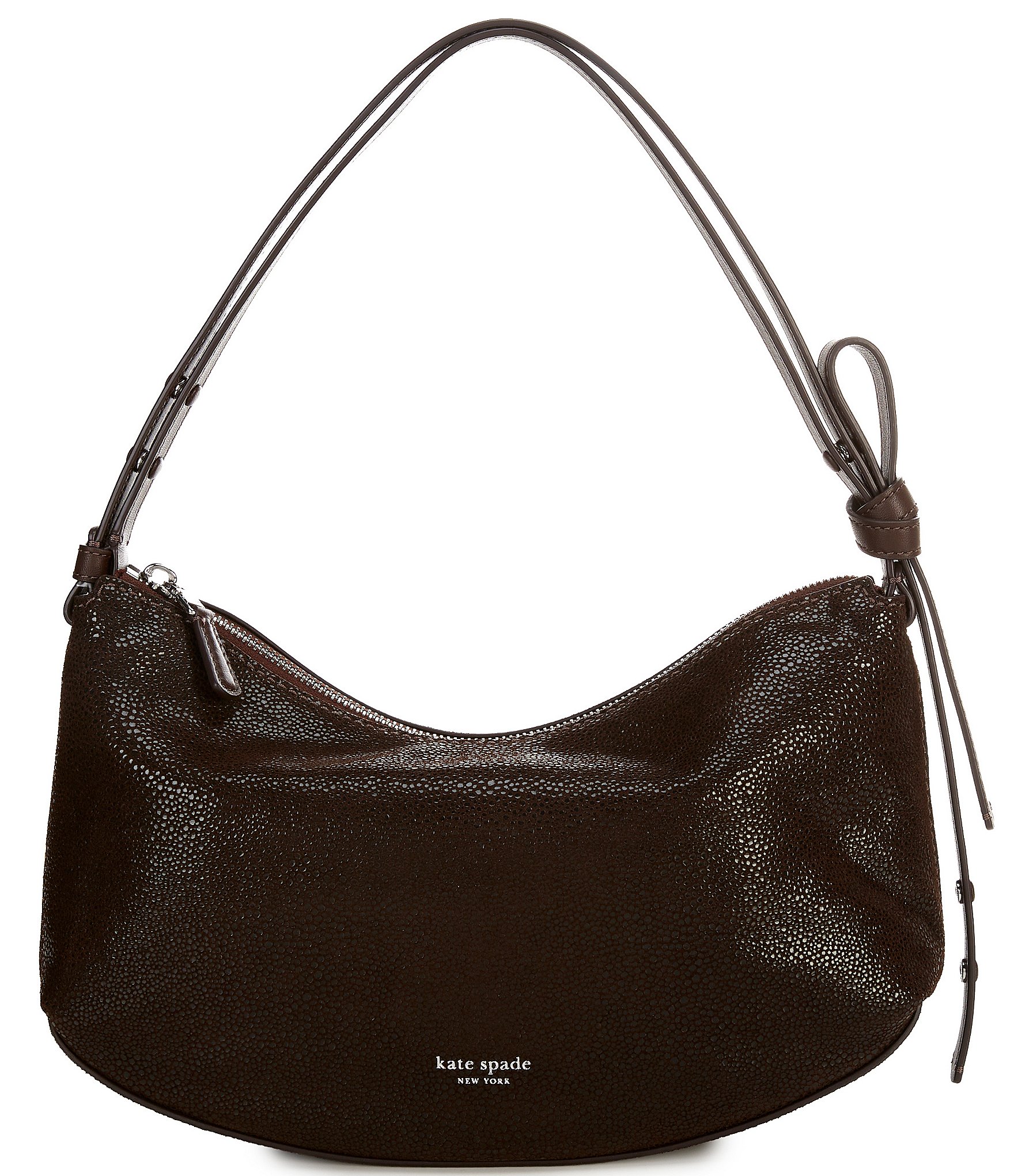 kate spade new york Loop Dot Suede Shoulder Bag