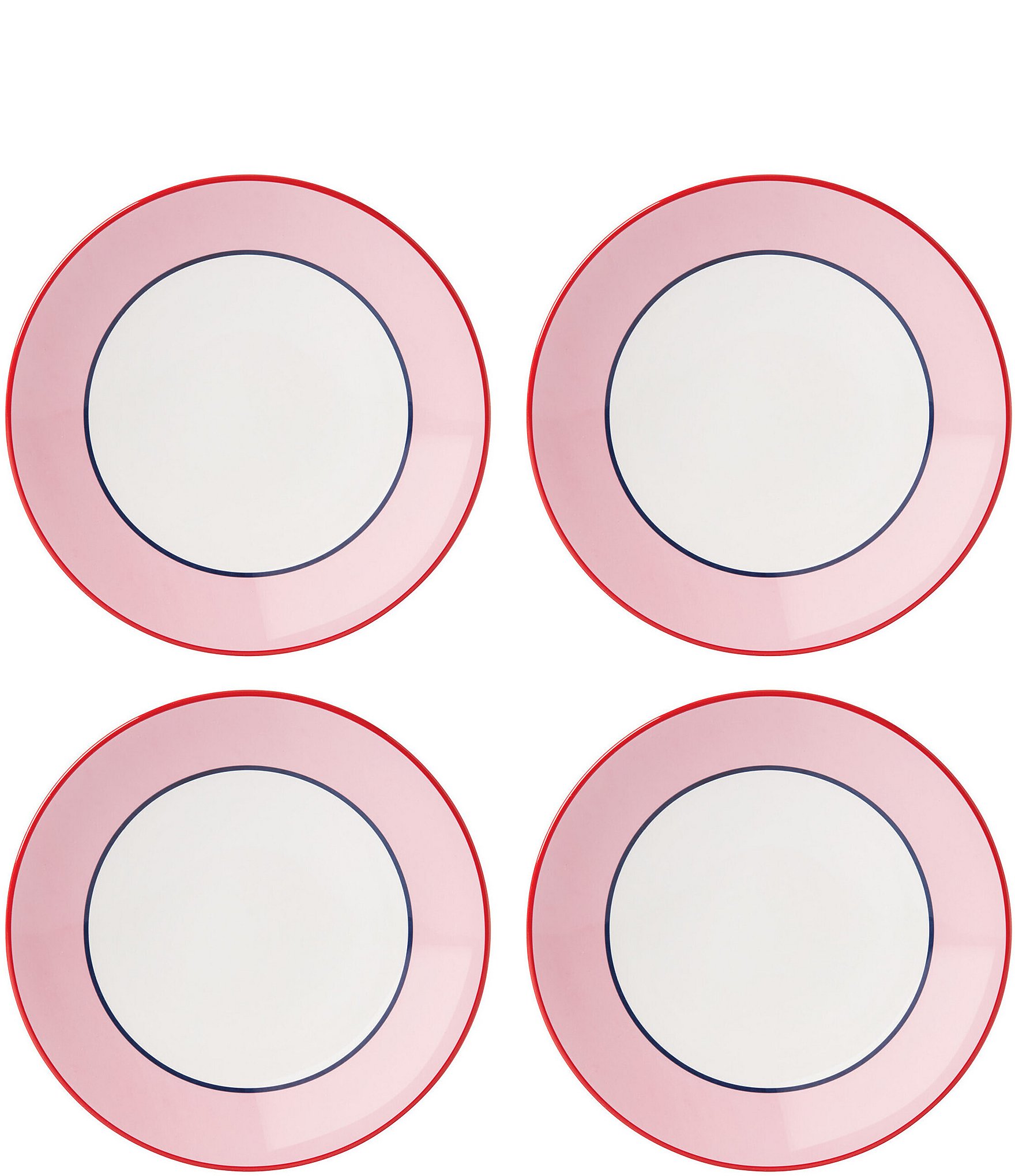 Kate Spade New York Make It Pop 12 Piece Dinnerware Set - Pink