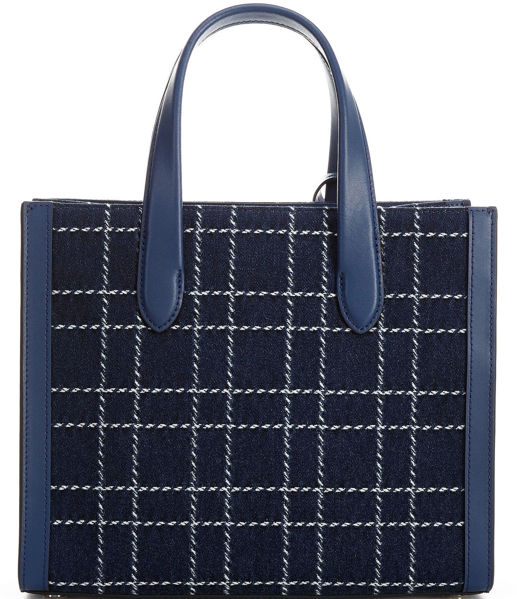 kate spade new york Manhattan Denim Check Small Tote Bag