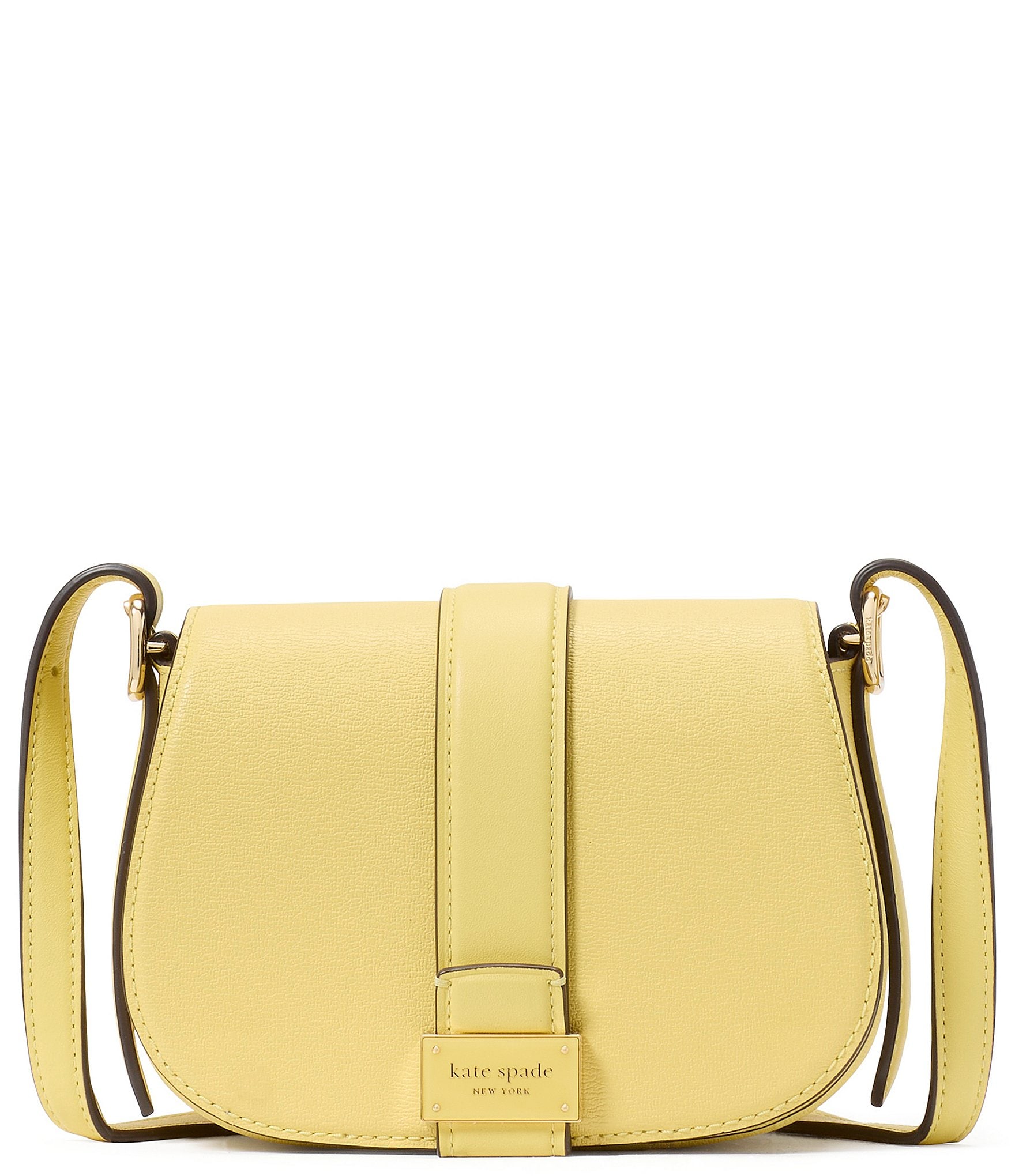 Kate Spade Sadie Crossbody Bag Peach Nectar Leather Purse