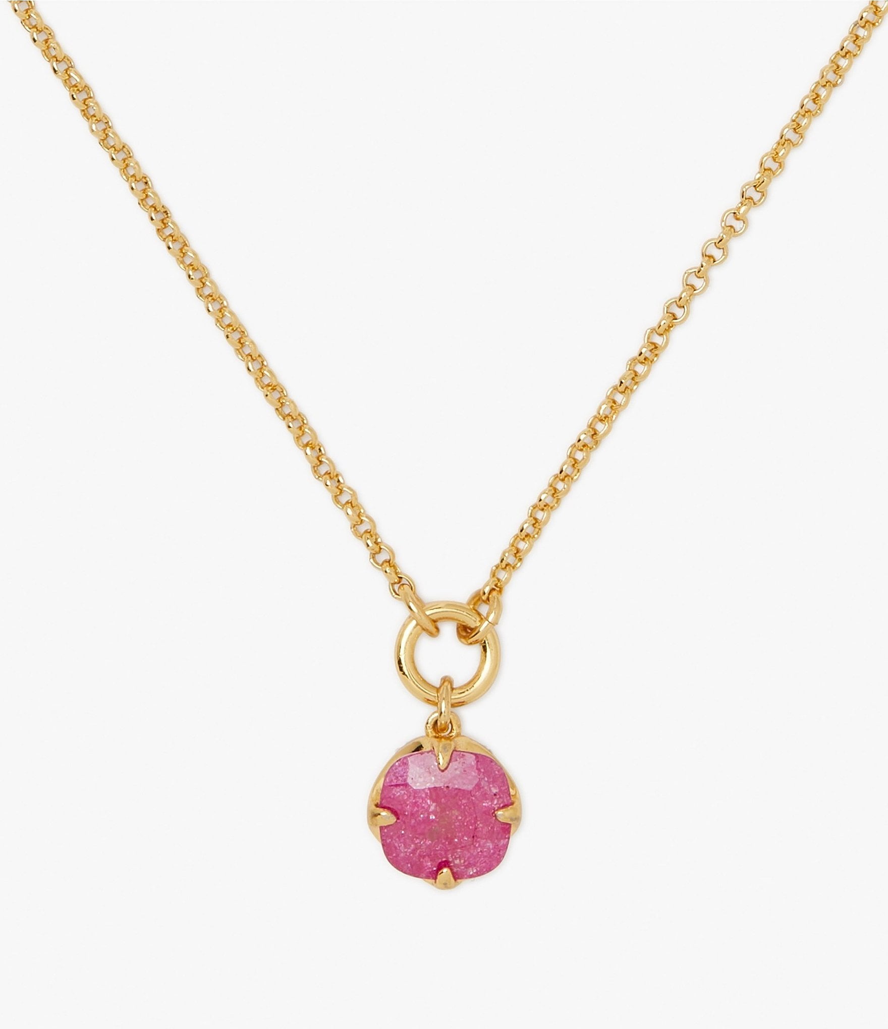 kate spade new york Pop Of Joy Flower Short Pendant Necklace