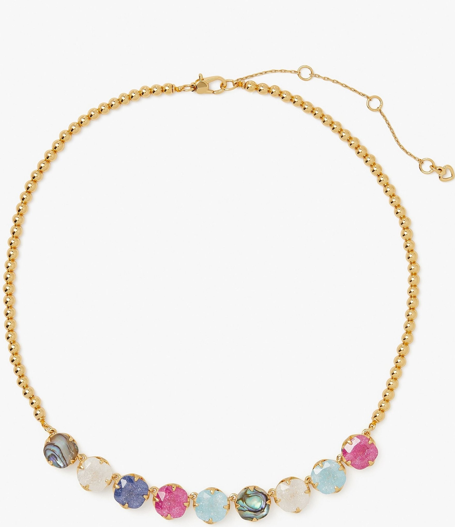 kate spade new york Pop Of Joy Multi Flower Collar Necklace