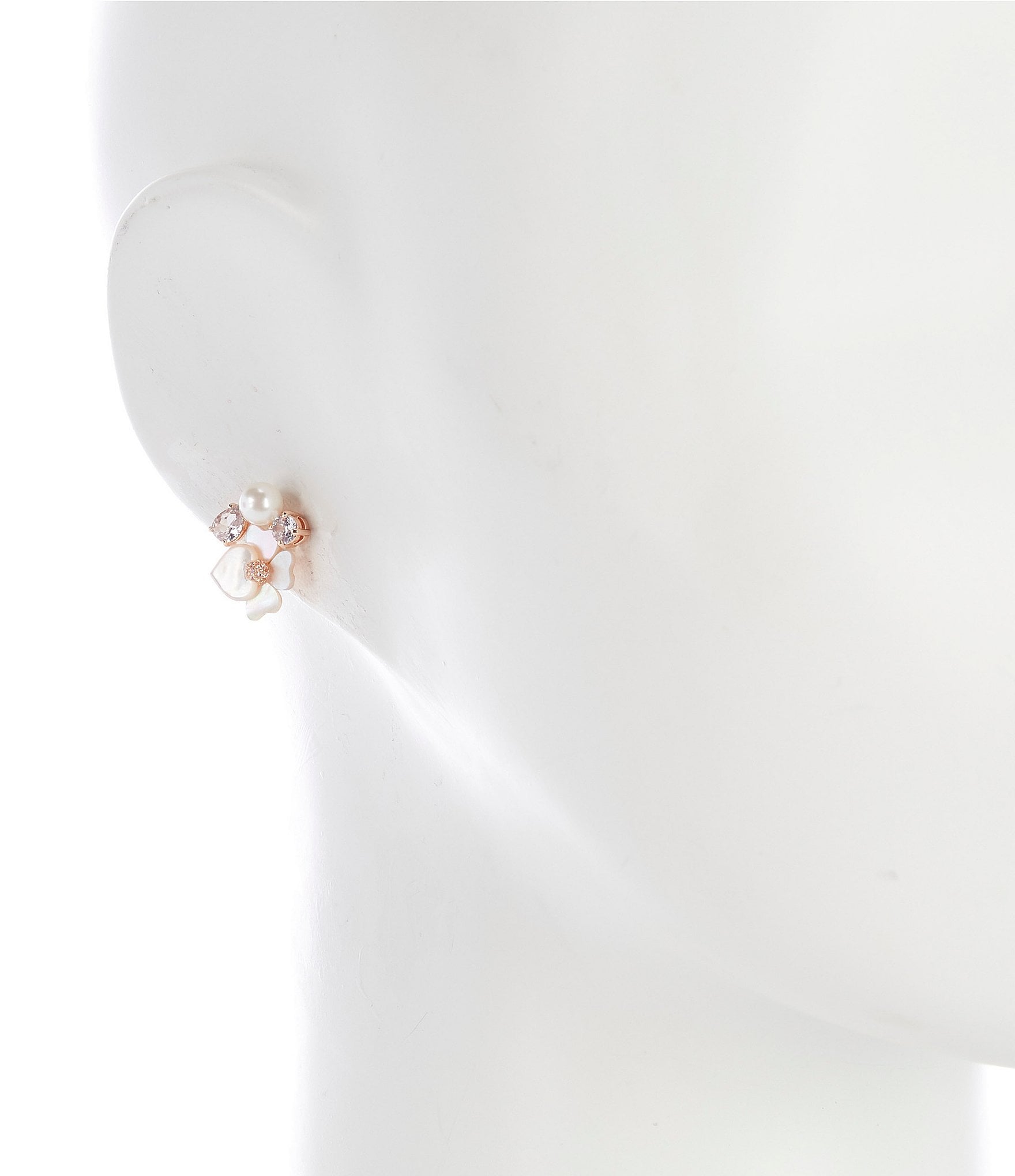 kate spade new york Precious Pansy Cluster Stud Earrings