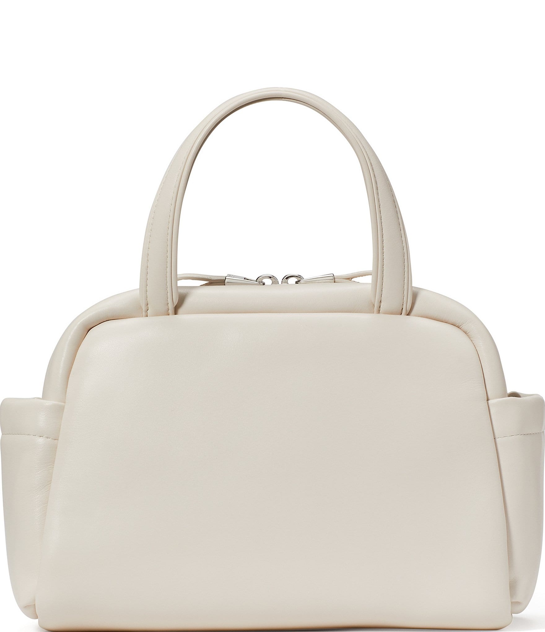 kate spade new york Puffed Smooth Leather Satchel Bag