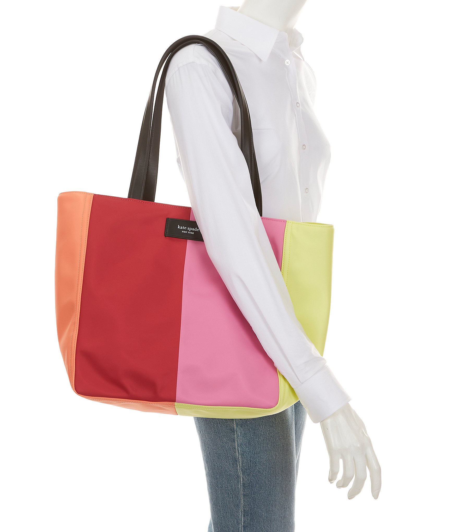 kate spade new york Rainbow Nylon Large Tote Bag