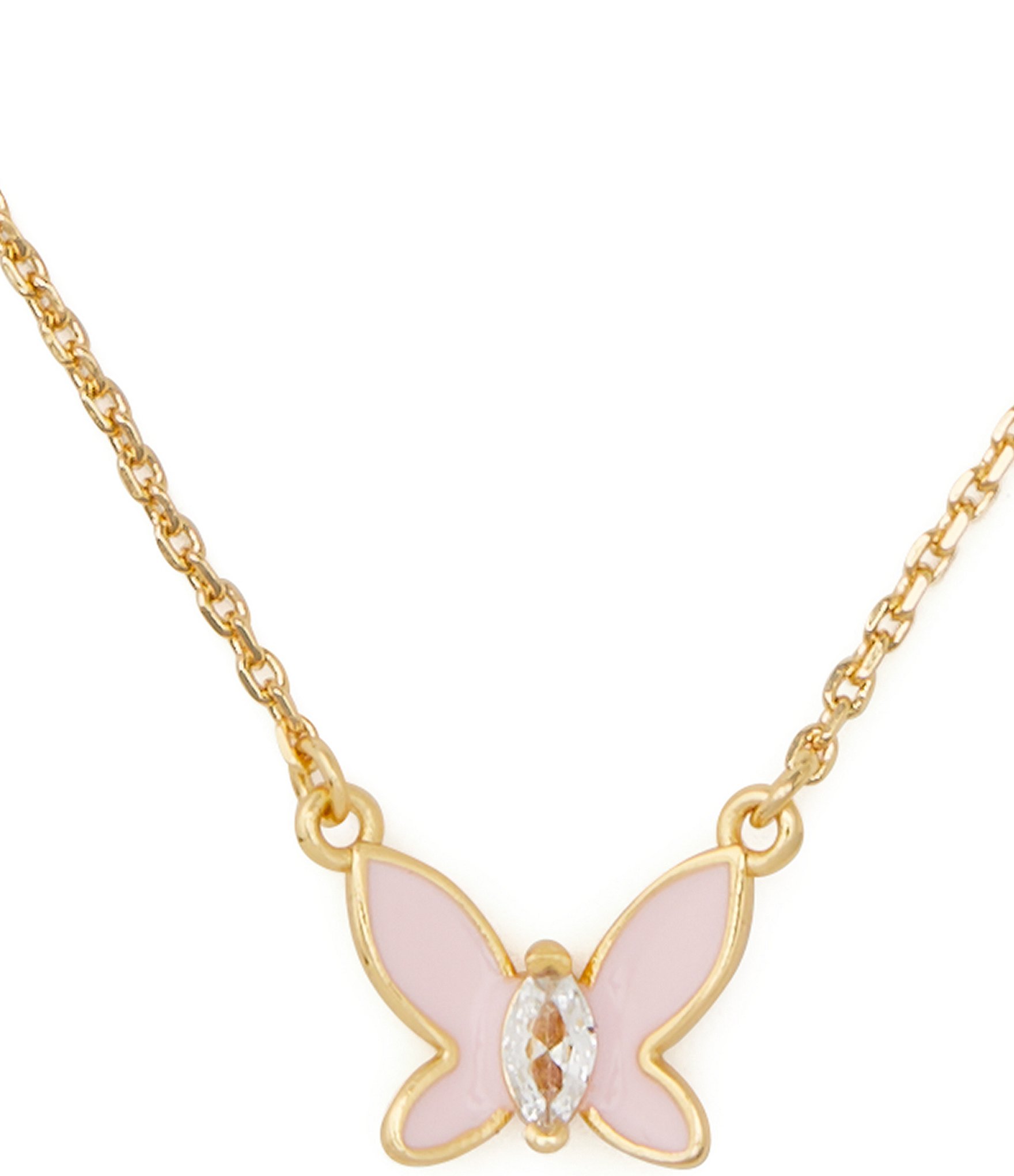 kate spade new york Social Butterfly Short Pendant Necklace