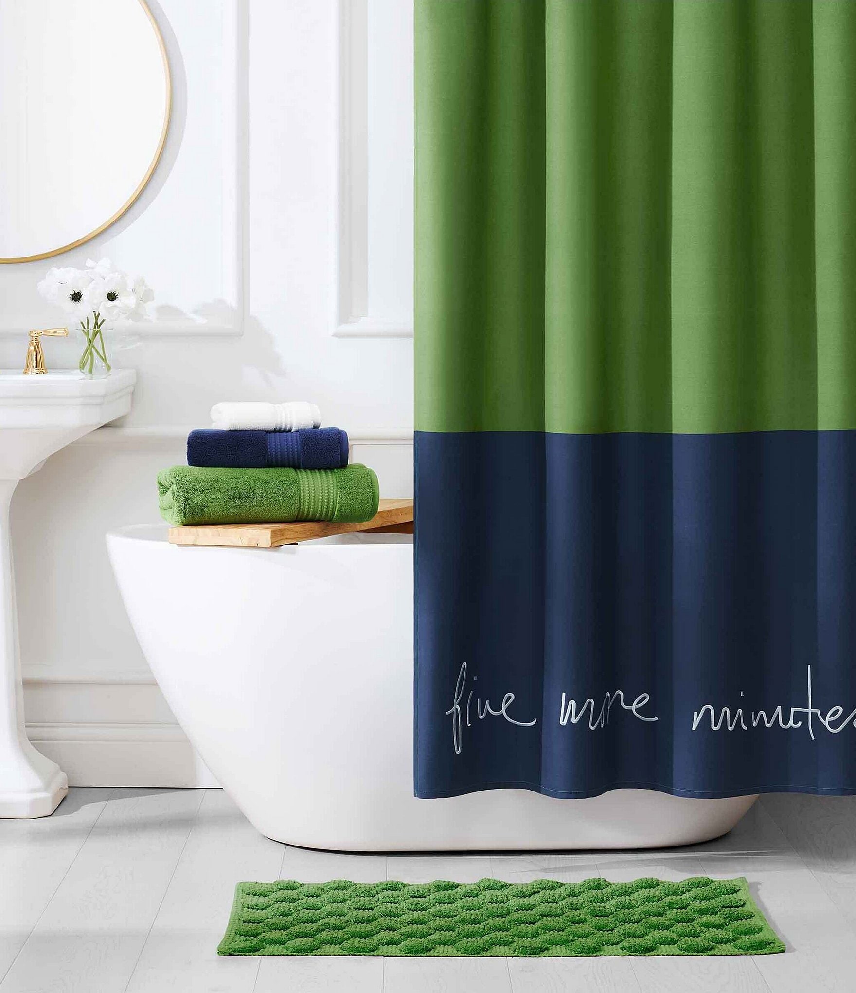 kate spade new york Solid Dot Dobby Zero Twist Cotton Bath Towels
