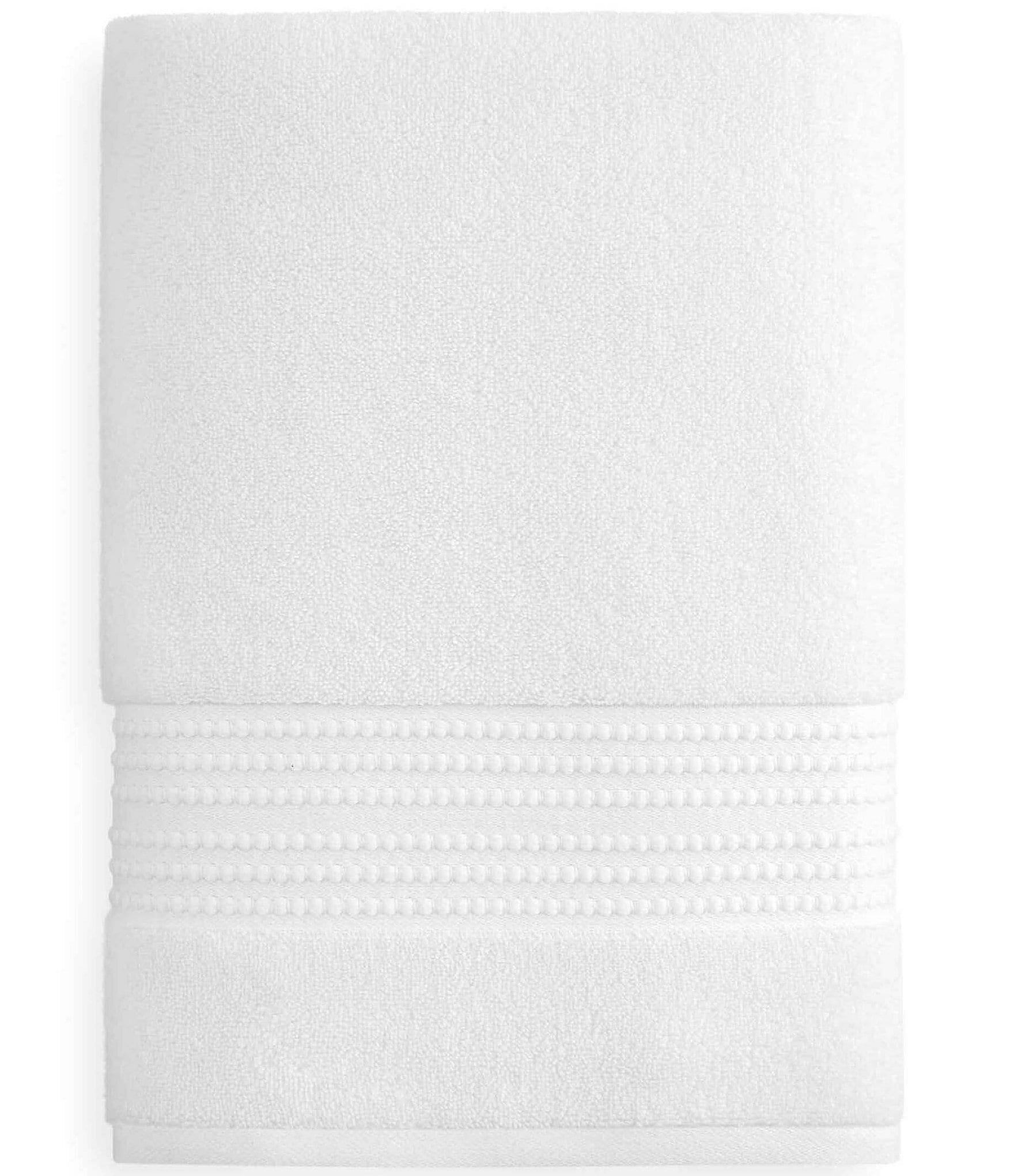 kate spade new york Solid Dot Dobby Zero Twist Cotton Bath Towels