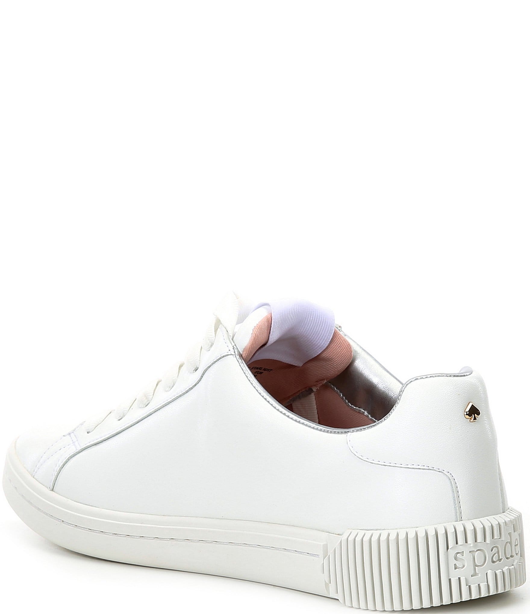 kate spade new york Starlight Leather Embellished Sneakers