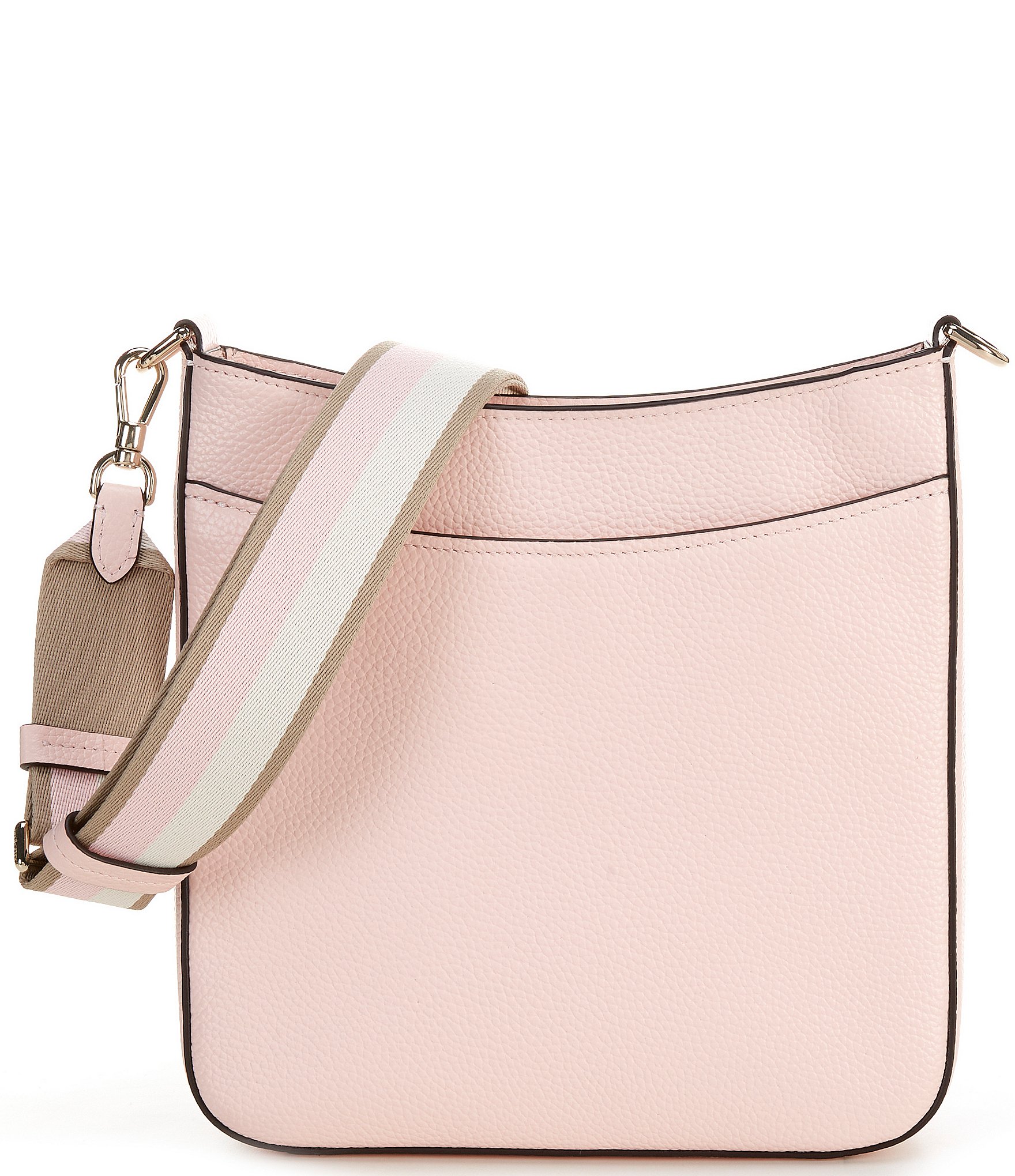 kate spade new york Striped Strap Hudson Messenger Crossbody Bag