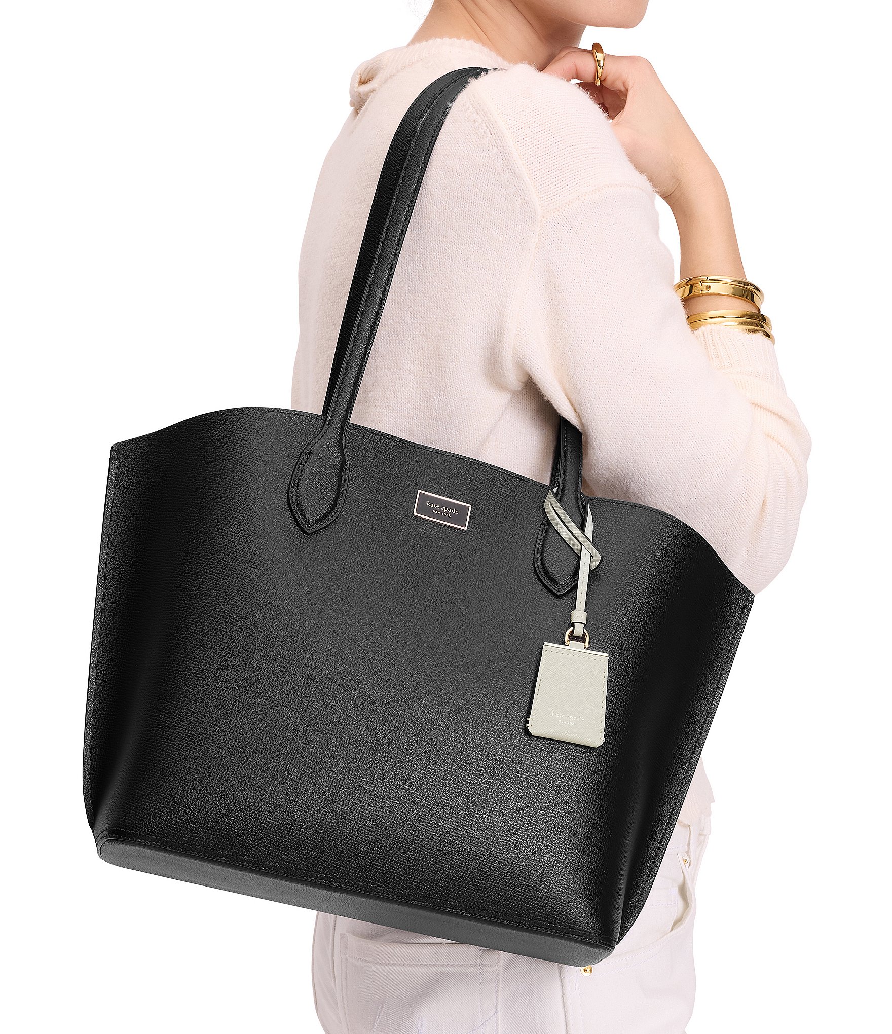 kate spade new york Suite Leather Tote Bag