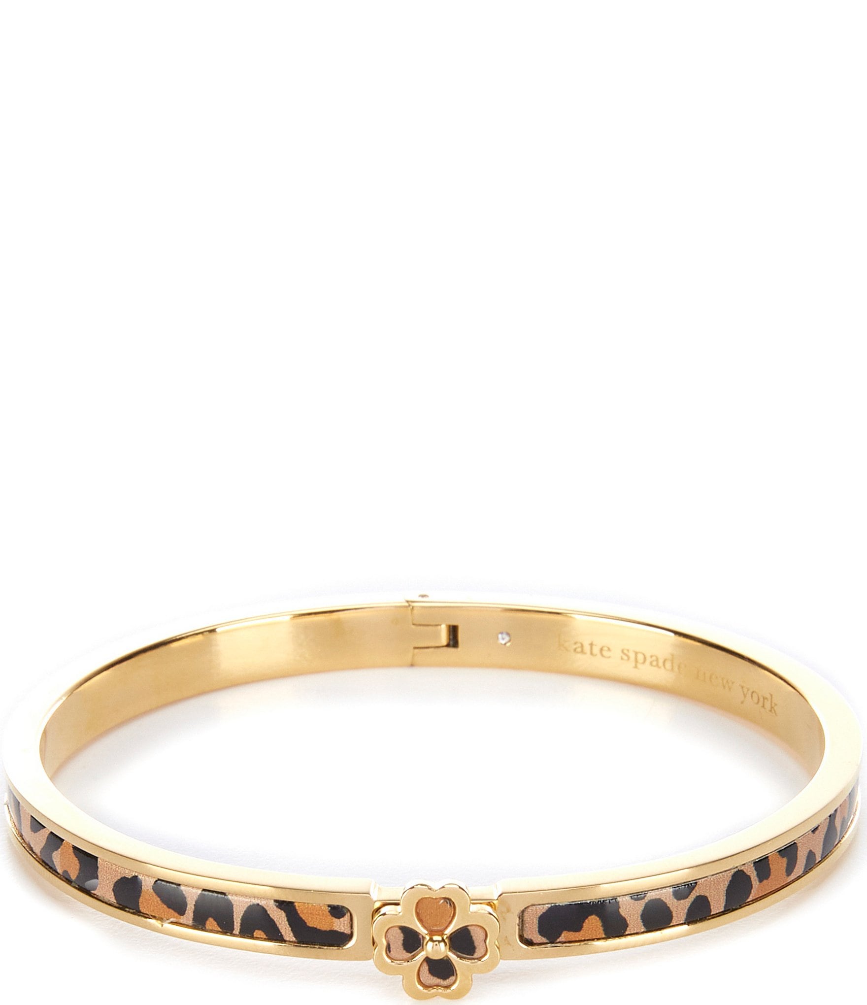 Kate Spade New York Idiom Bangles Heart Of Gold Bracelet - Gold | very.co.uk