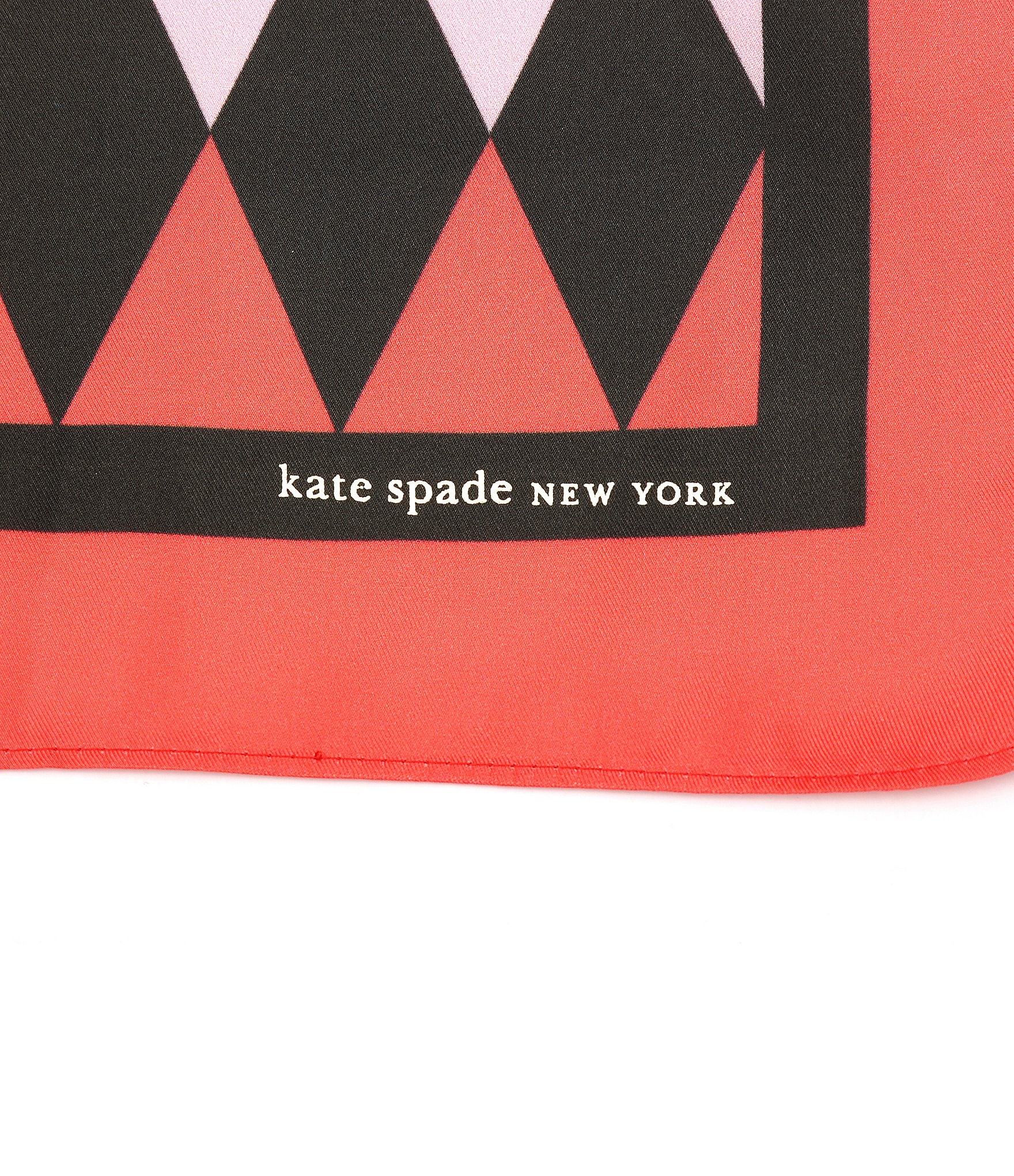 kate spade new york Triangle Silk Square Bandana Scarf