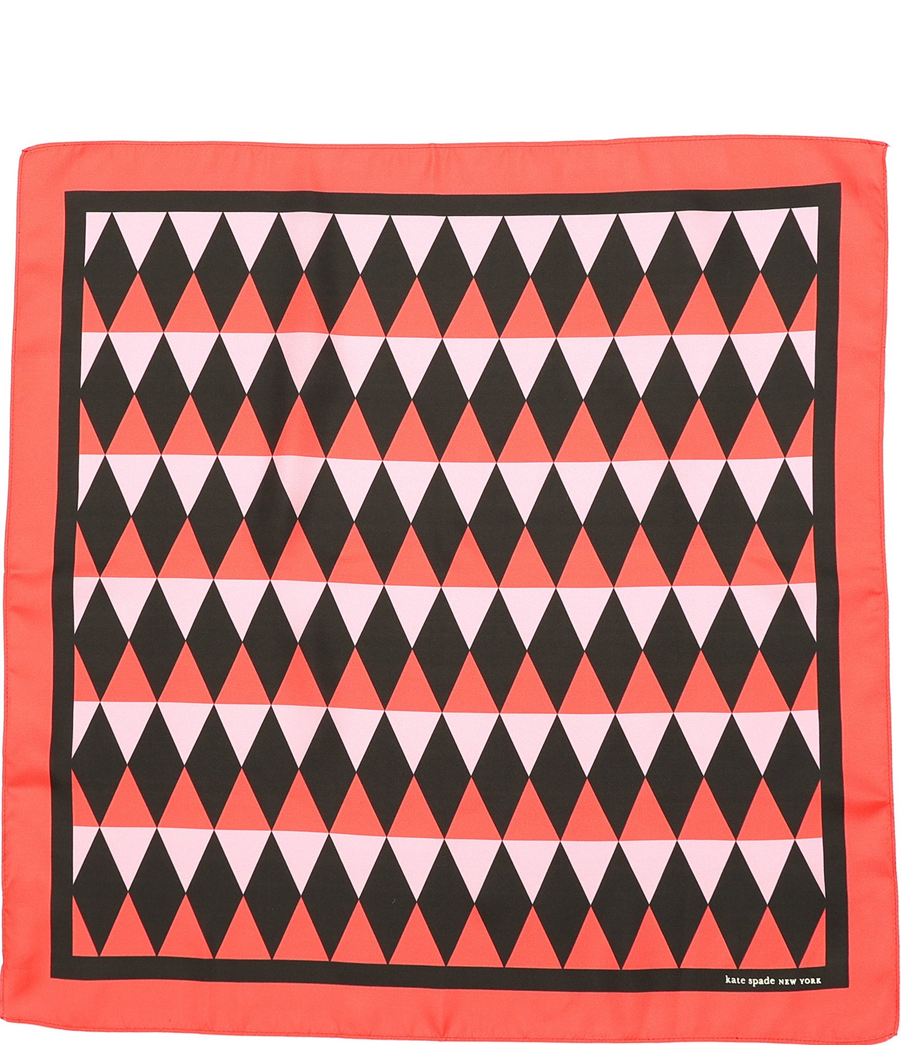 kate spade new york Triangle Silk Square Bandana Scarf