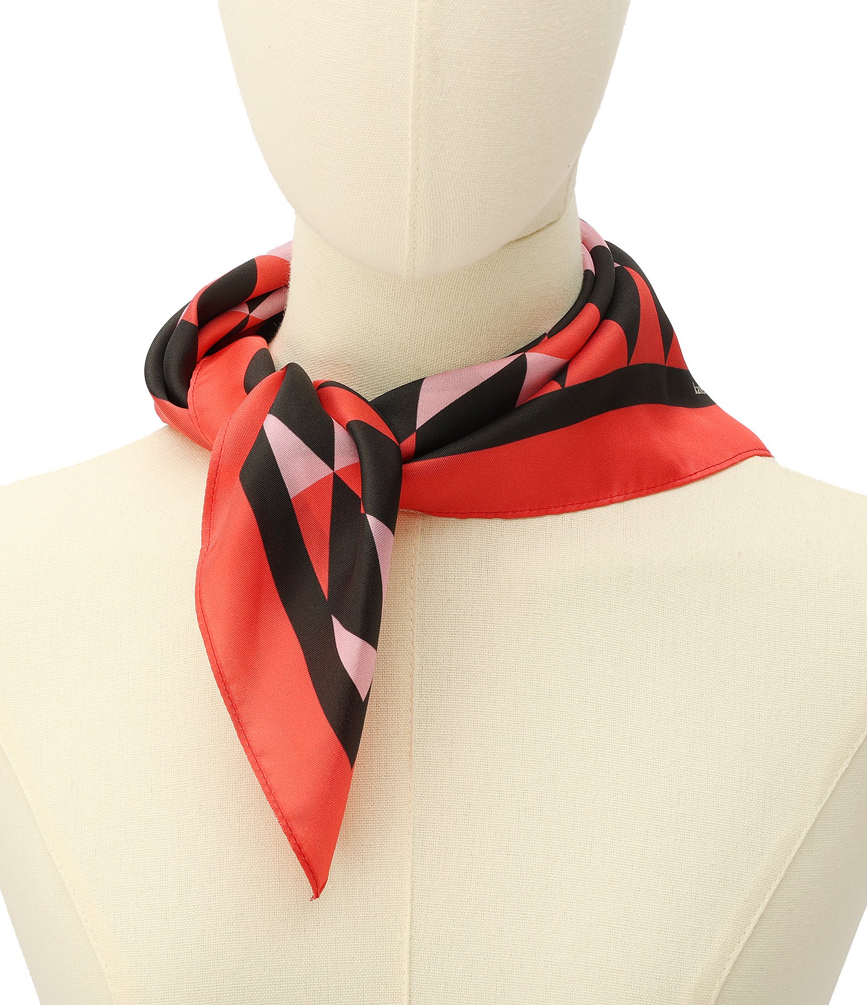 kate spade new york Triangle Silk Square Bandana Scarf