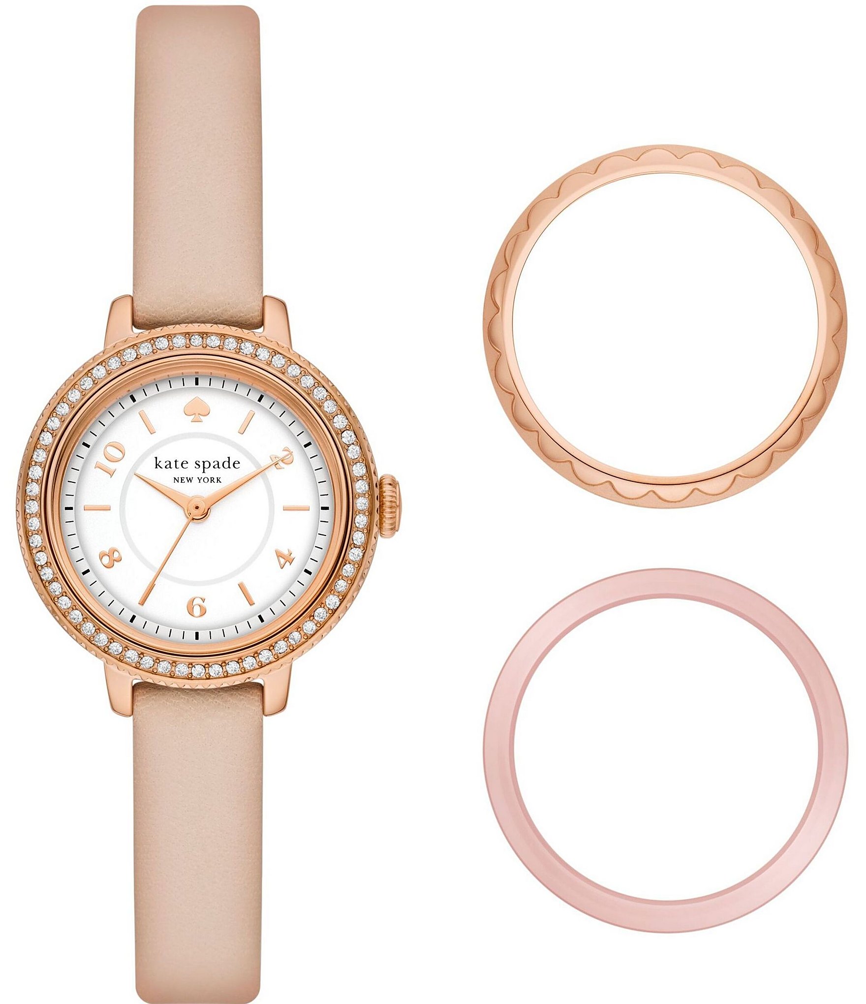 Kate spade watches rose gold sale