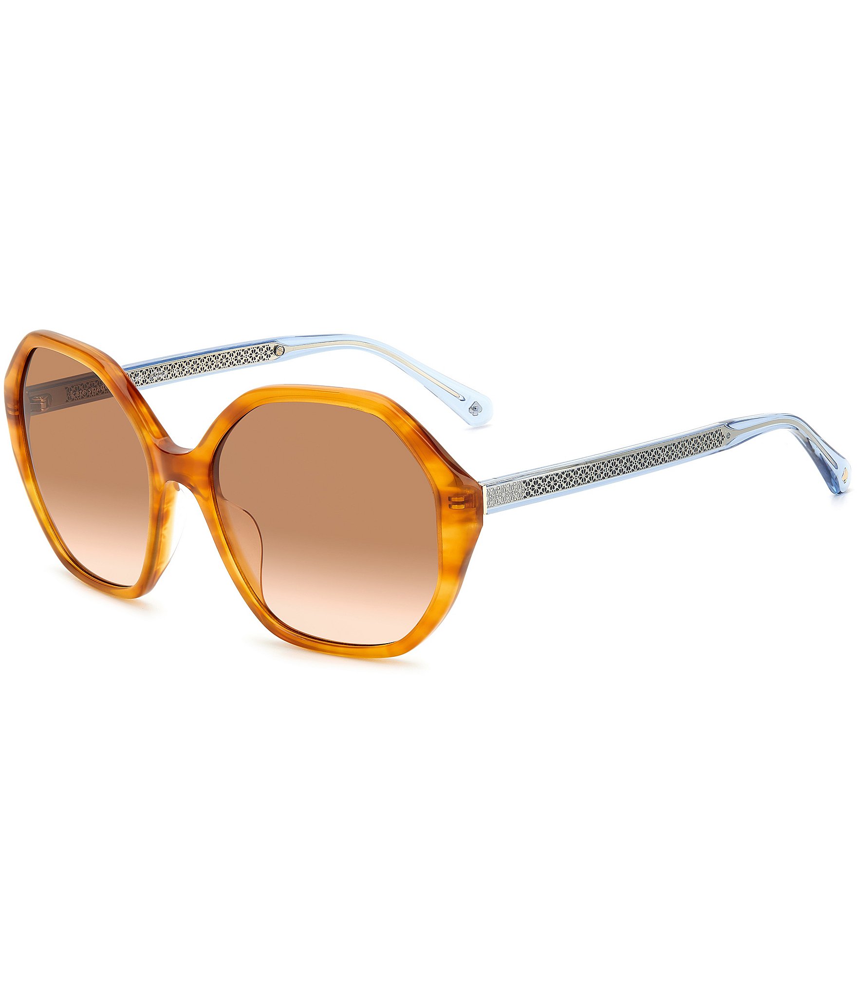 kate spade new york Women's Waverly Hexagonal Frame Sunglasses Dillard's
