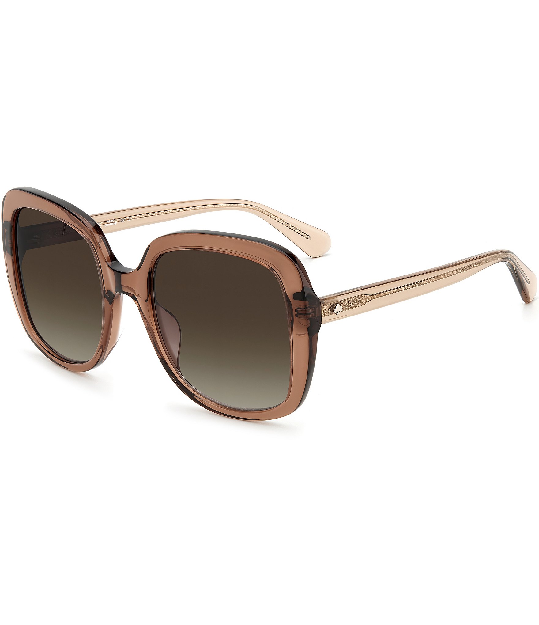 kate spade new york Women's Wenona 56mm Square Sunglasses