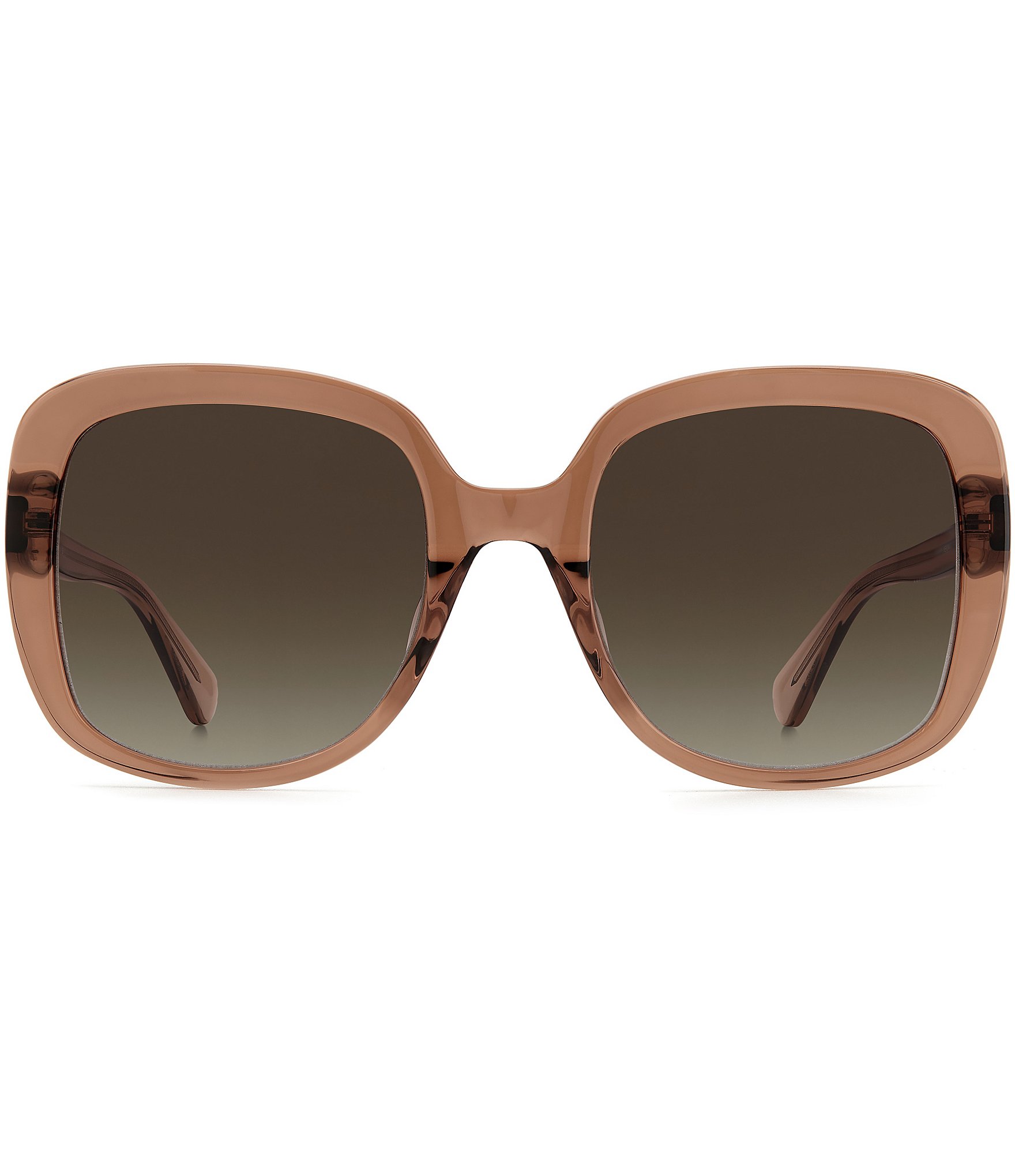 kate spade new york Women's Wenona 56mm Square Sunglasses