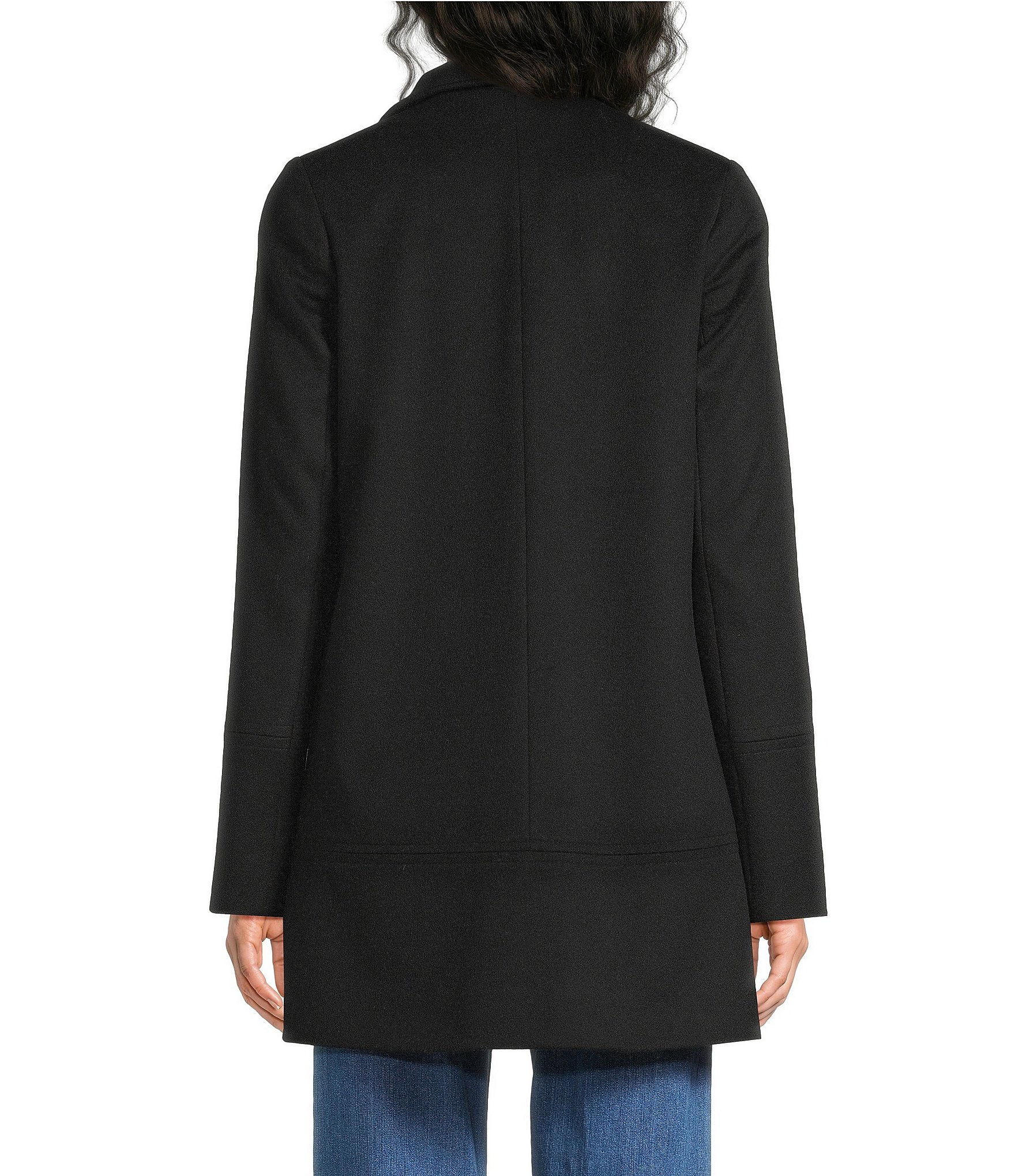 Katherine Kelly Pure Wool Stand Collar Coat