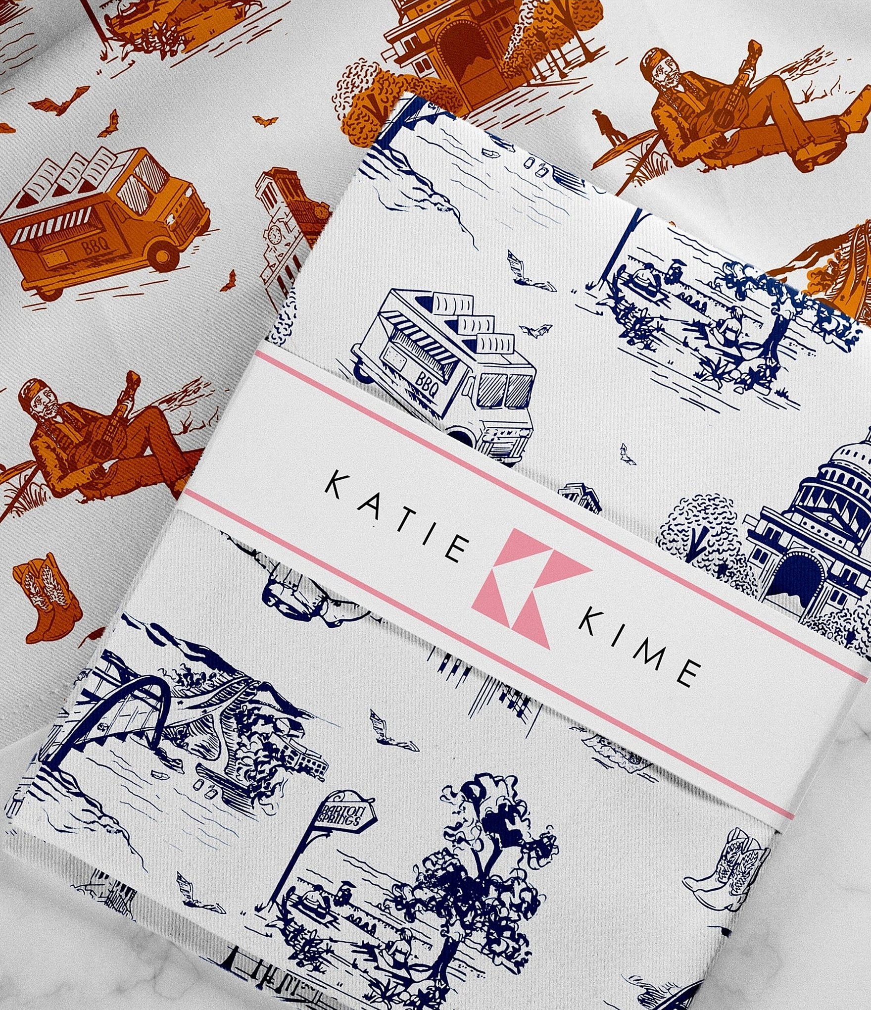 Katie Kime Austin Tea Towel Set