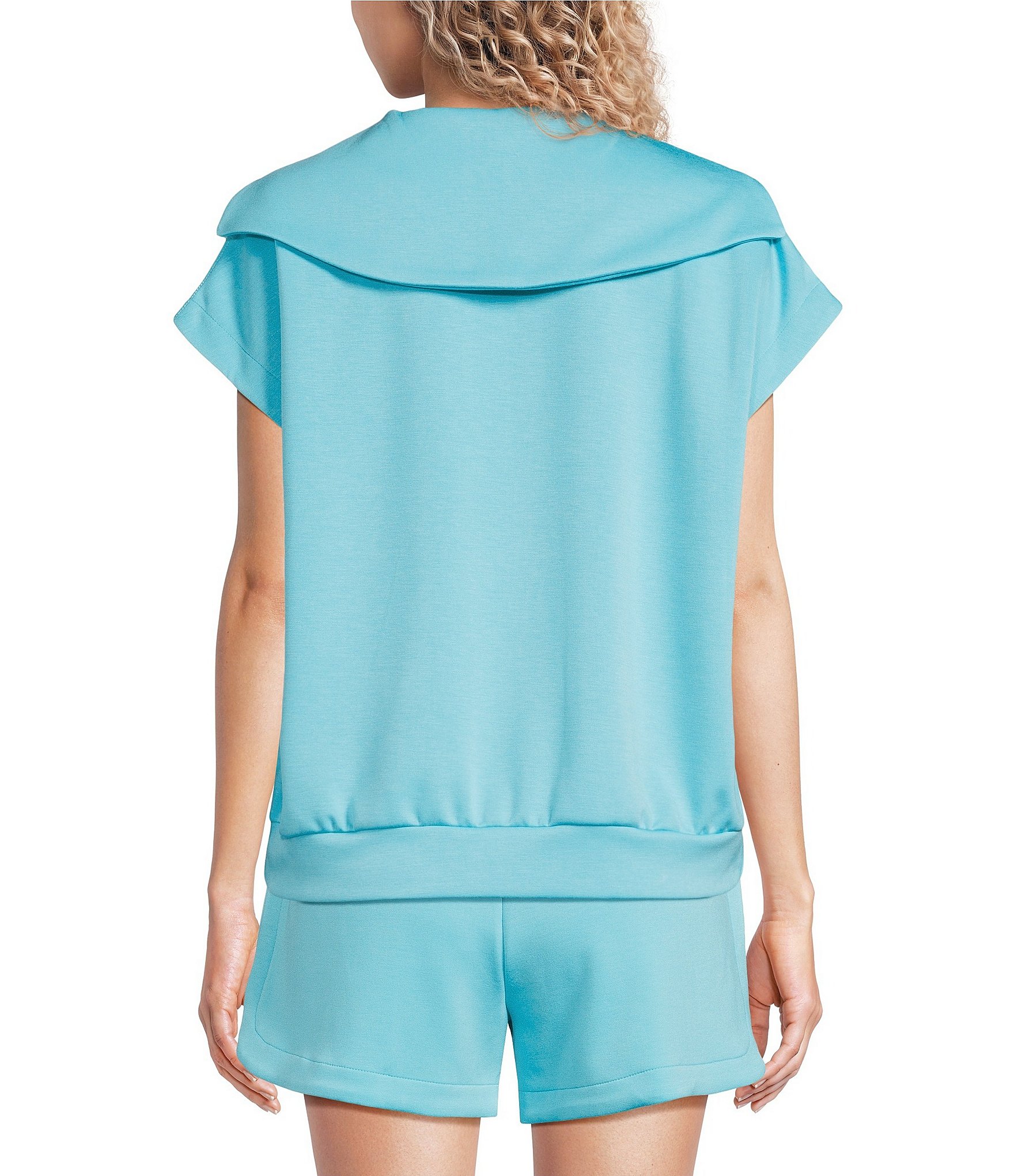 Katydid Scuba Half Zip Coordinating Top