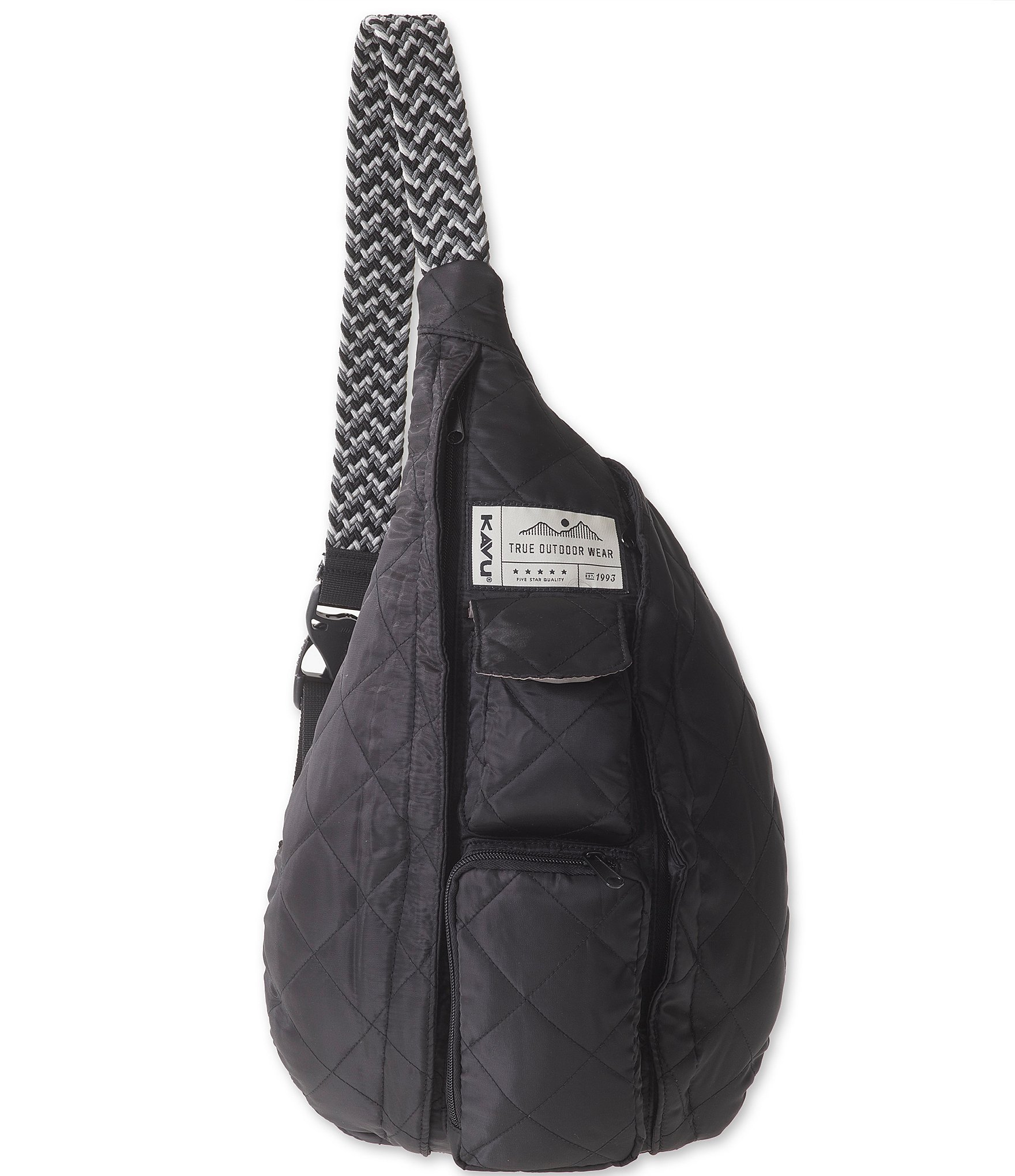 KAVU Rope Sling - Compact Lightweight Crossbody Bag - Jet Black :  Amazon.co.uk: Fashion