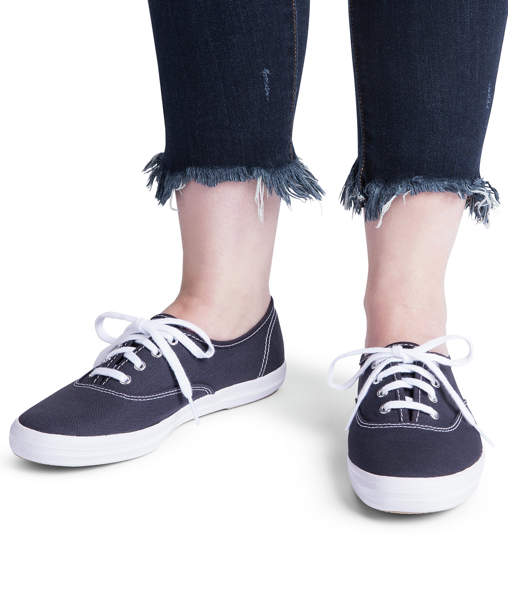 Keds Champion Canvas Lace Up Sneakers