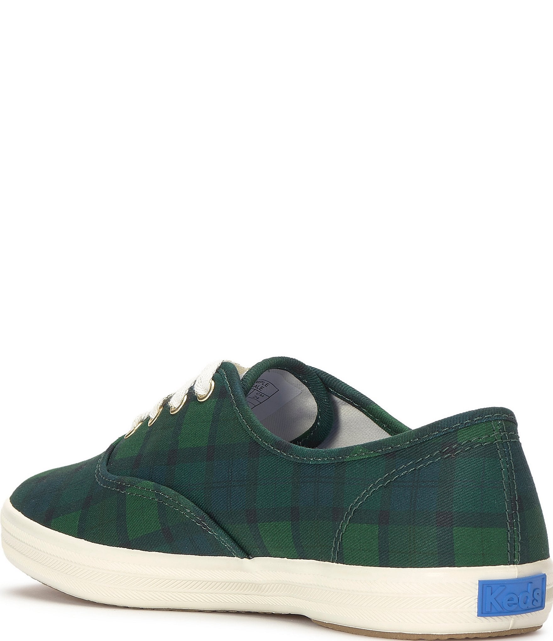 Keds Champion Plaid Canvas Sneakers