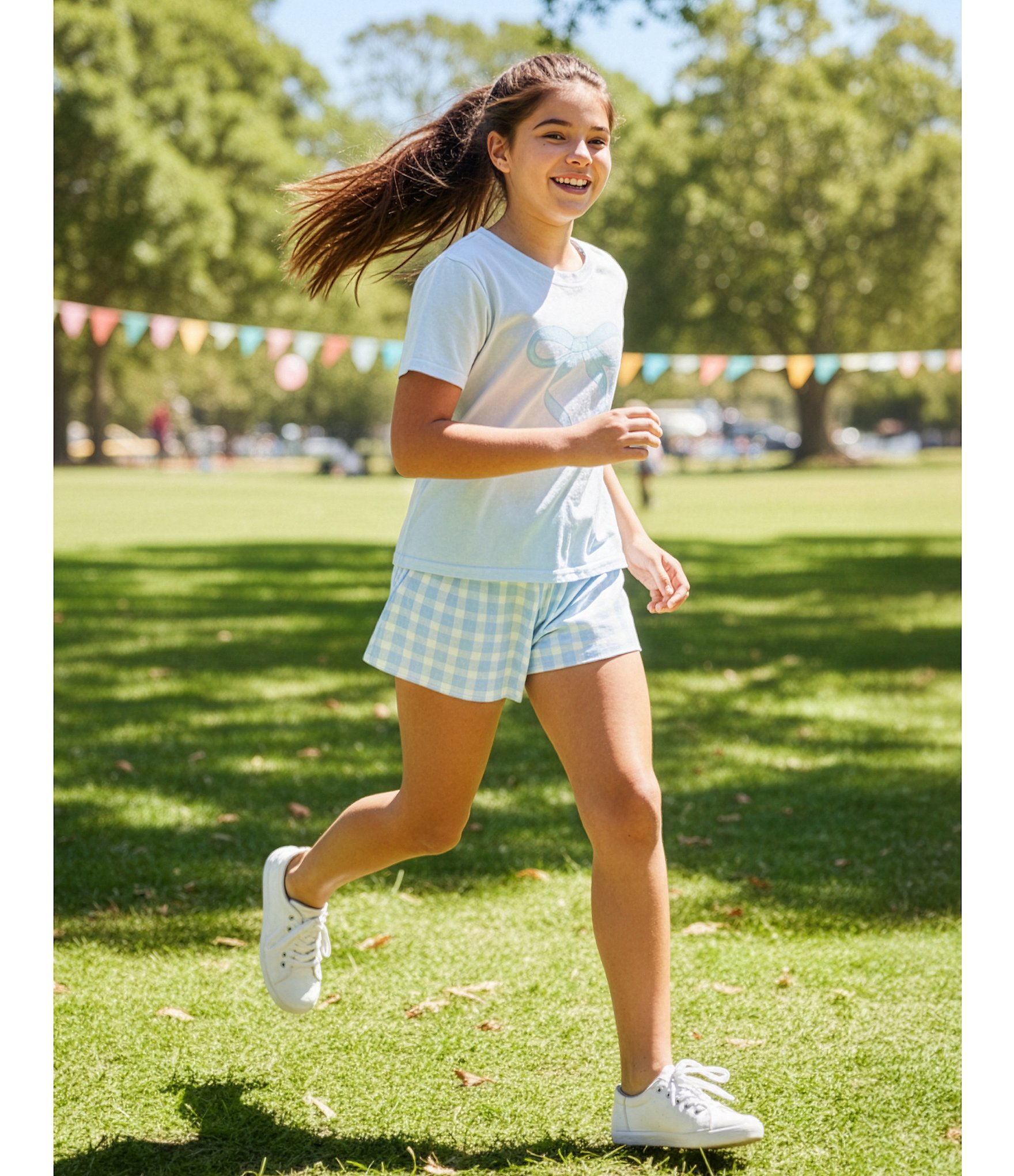 Keds Girls' Kickstart Leather Lace-Up Sneakers (Youth)